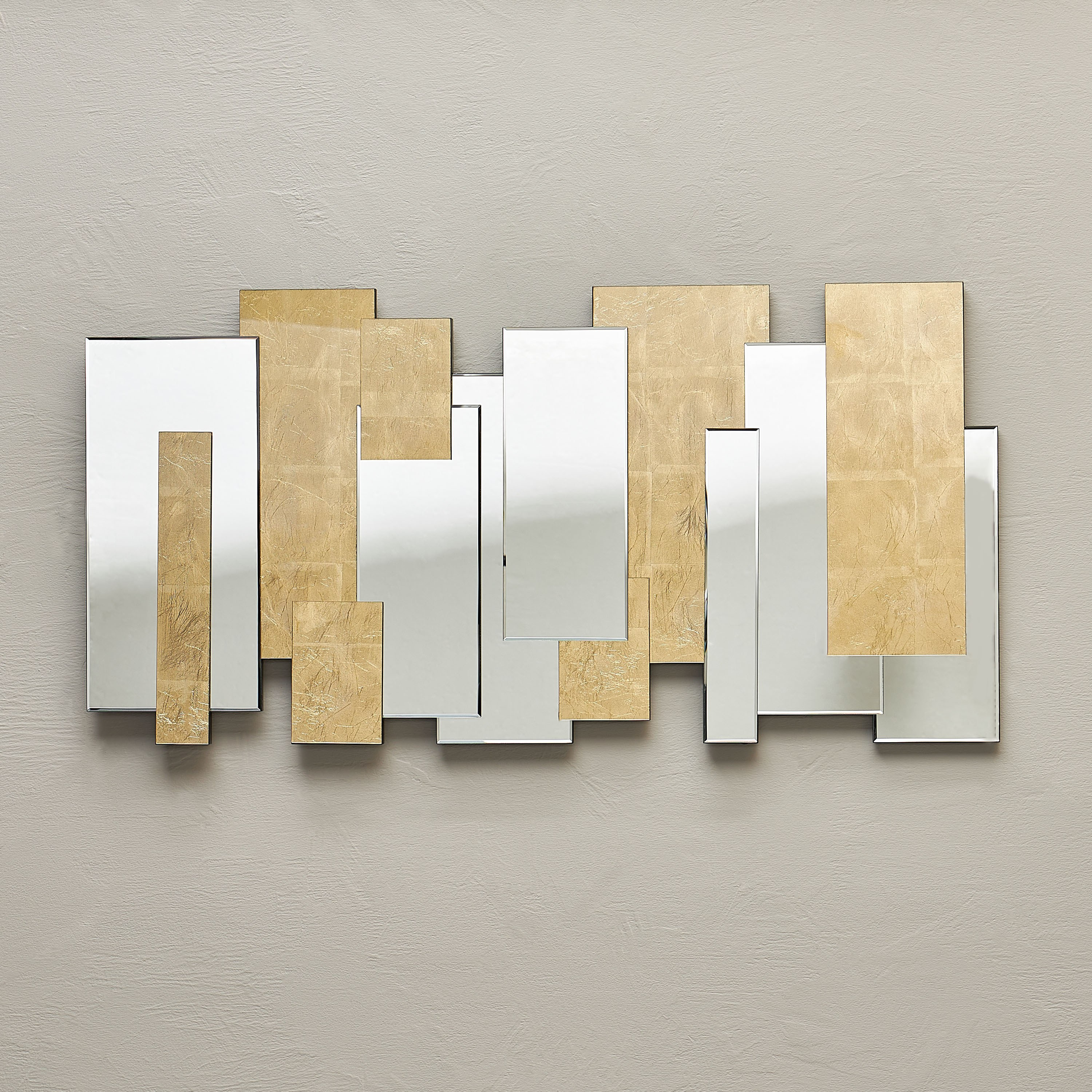 Aurum Mirrored Wall Decor - 60x120 cm-household-walldecorandmirrors-wallaccents-image-2