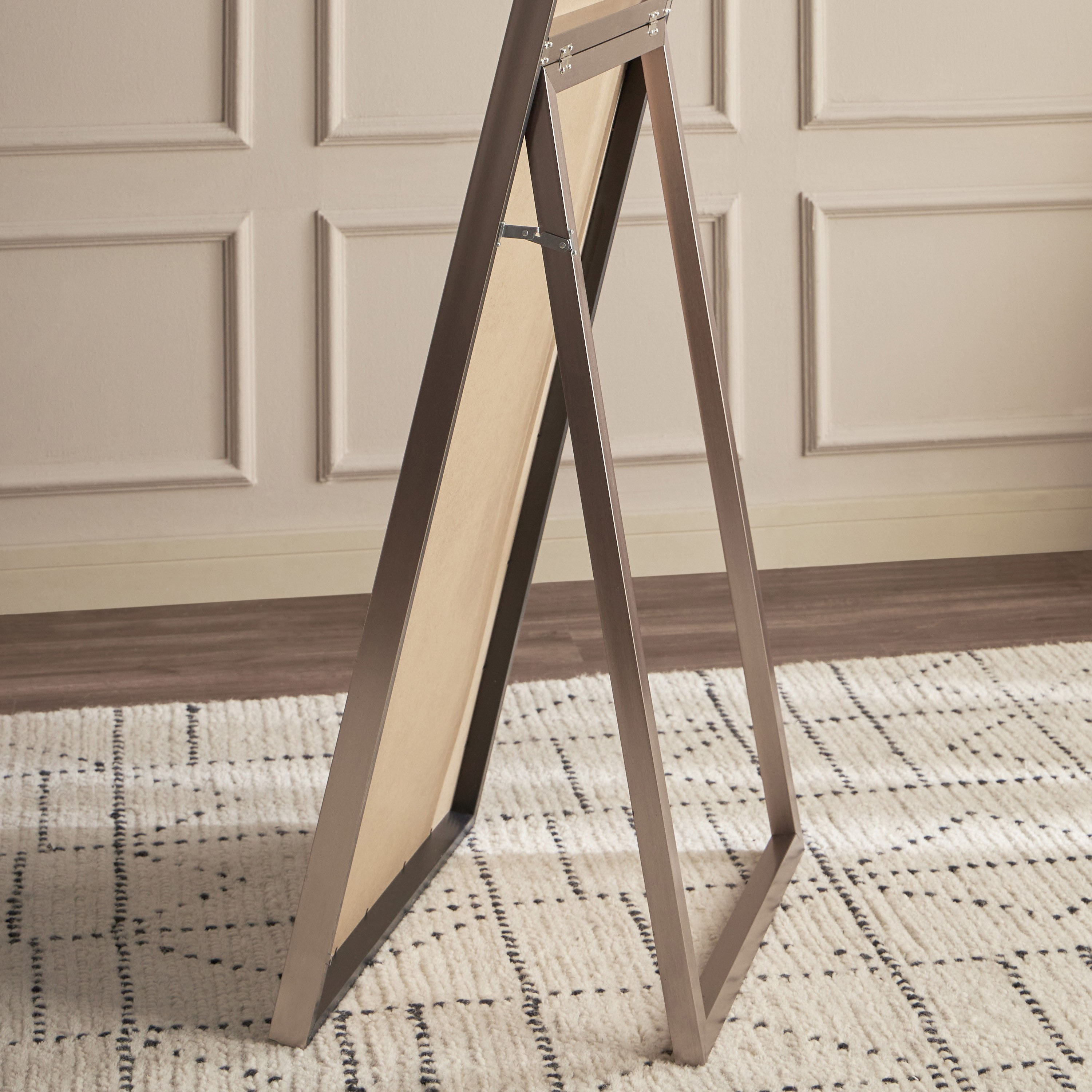 Bryn Bevelled Oversized Floor Mirror - 162x62 cm-household-walldecorandmirrors-mirrors-floormirrors-image-3