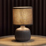 طقم مصابيح طاولة خزفية قطعتين - ريدي - 25 سم-household-lighting-tableanddesklamps-image-3