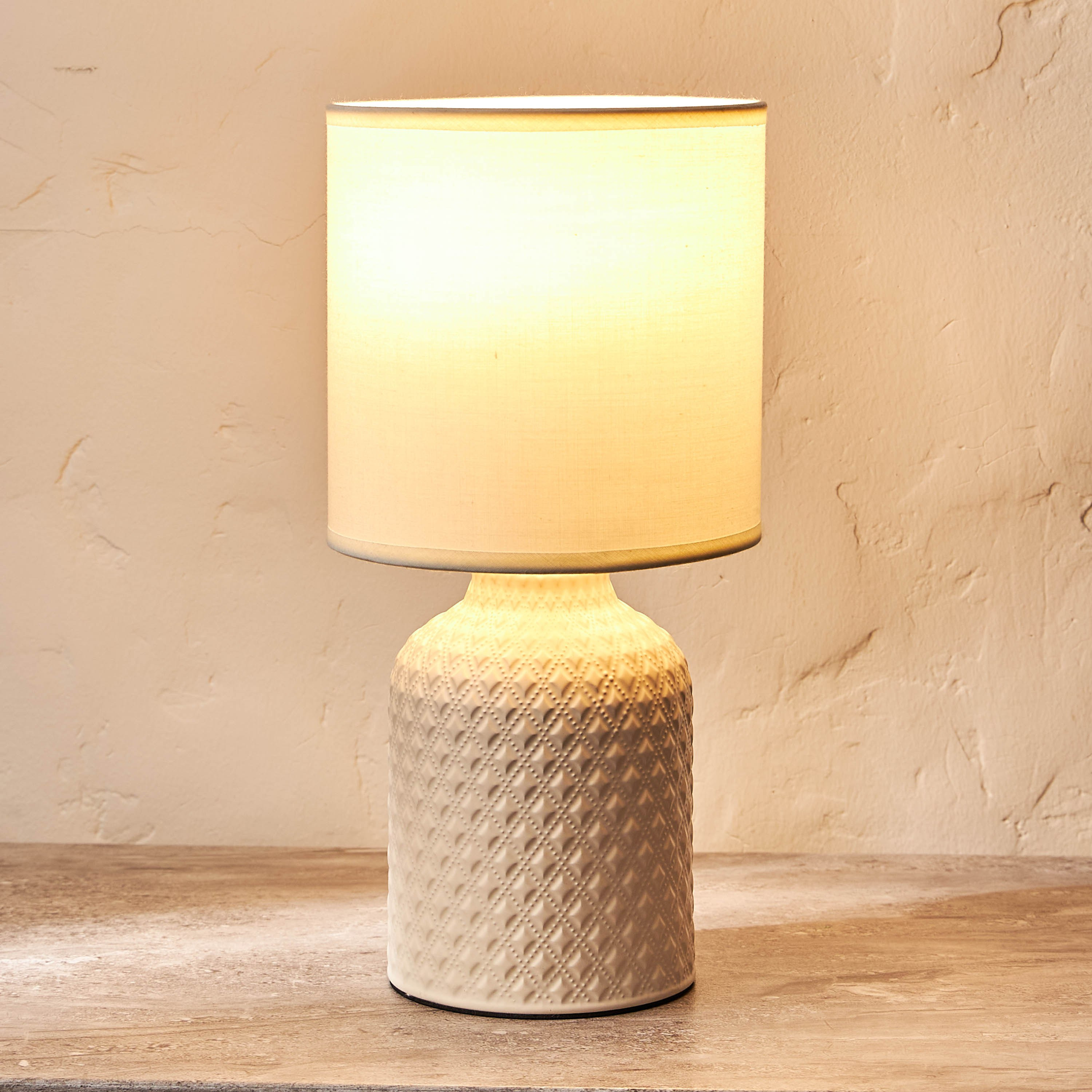مصباح طاولة سيراميك - ويلما - 31 سم-household-lighting-tableanddesklamps-image-2