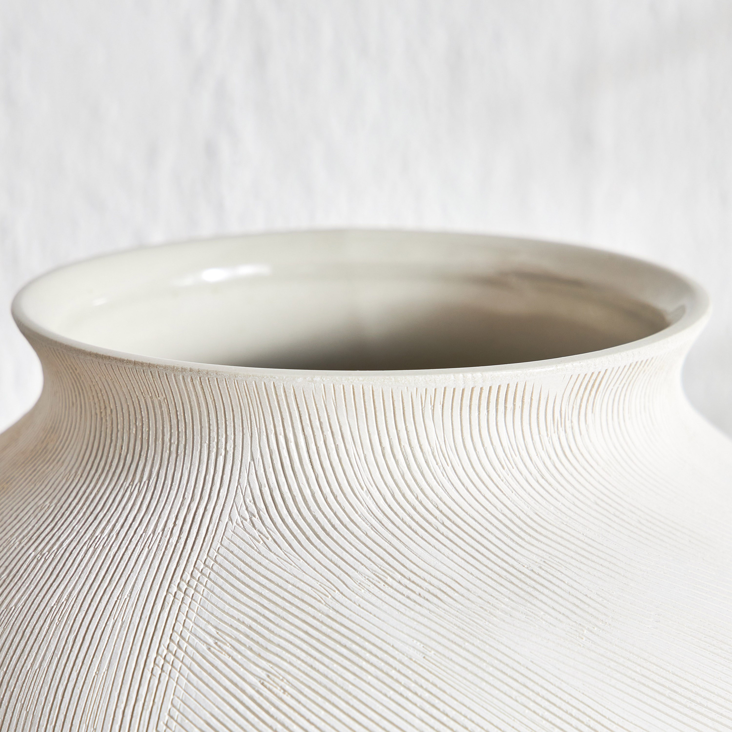 Maya Ceramic Vase - 29 cm-household-decor-vasesandbowls-image-2