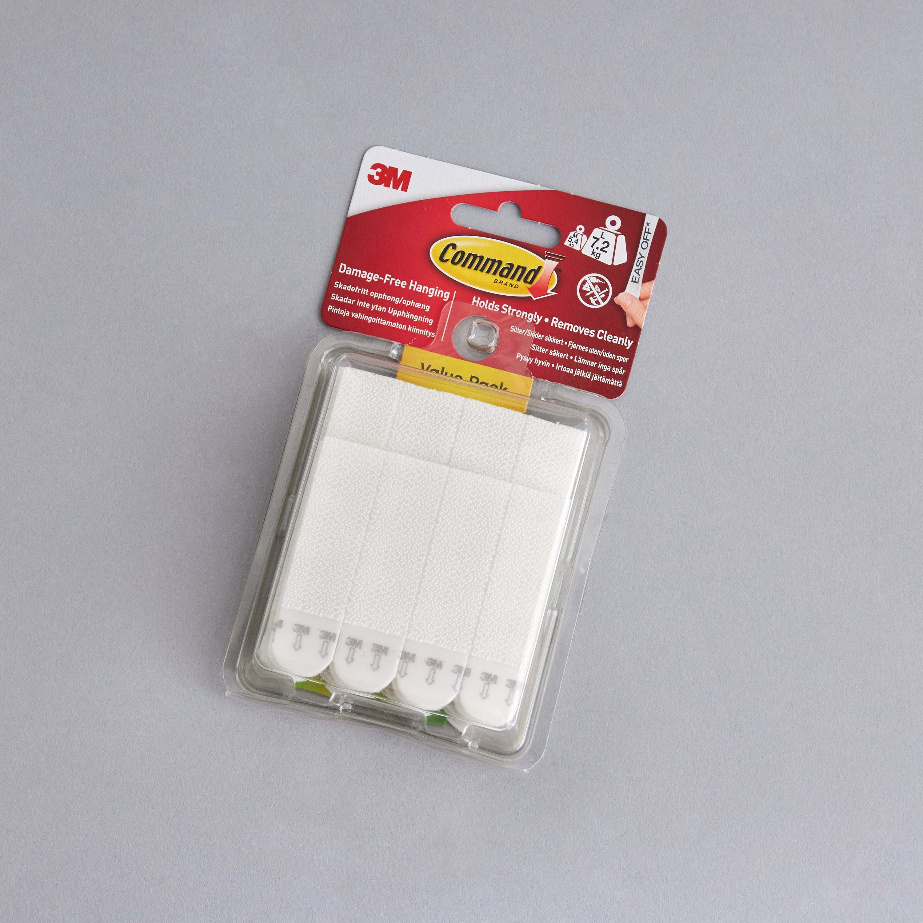 3M Command Medium 8-Pair Picture Hanging Strips-household-walldecorandmirrors-wallaccessories-image-1