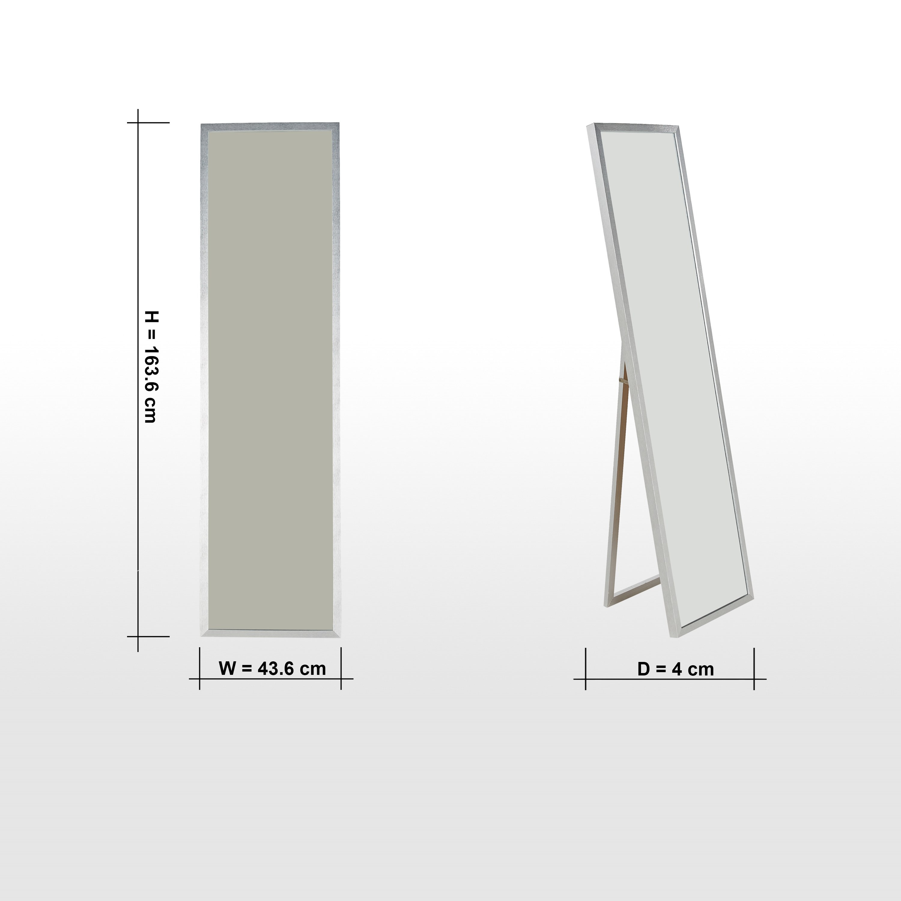 Clarence Floor Mirror - 164x44 cm-household-walldecorandmirrors-mirrors-floormirrors-image-4