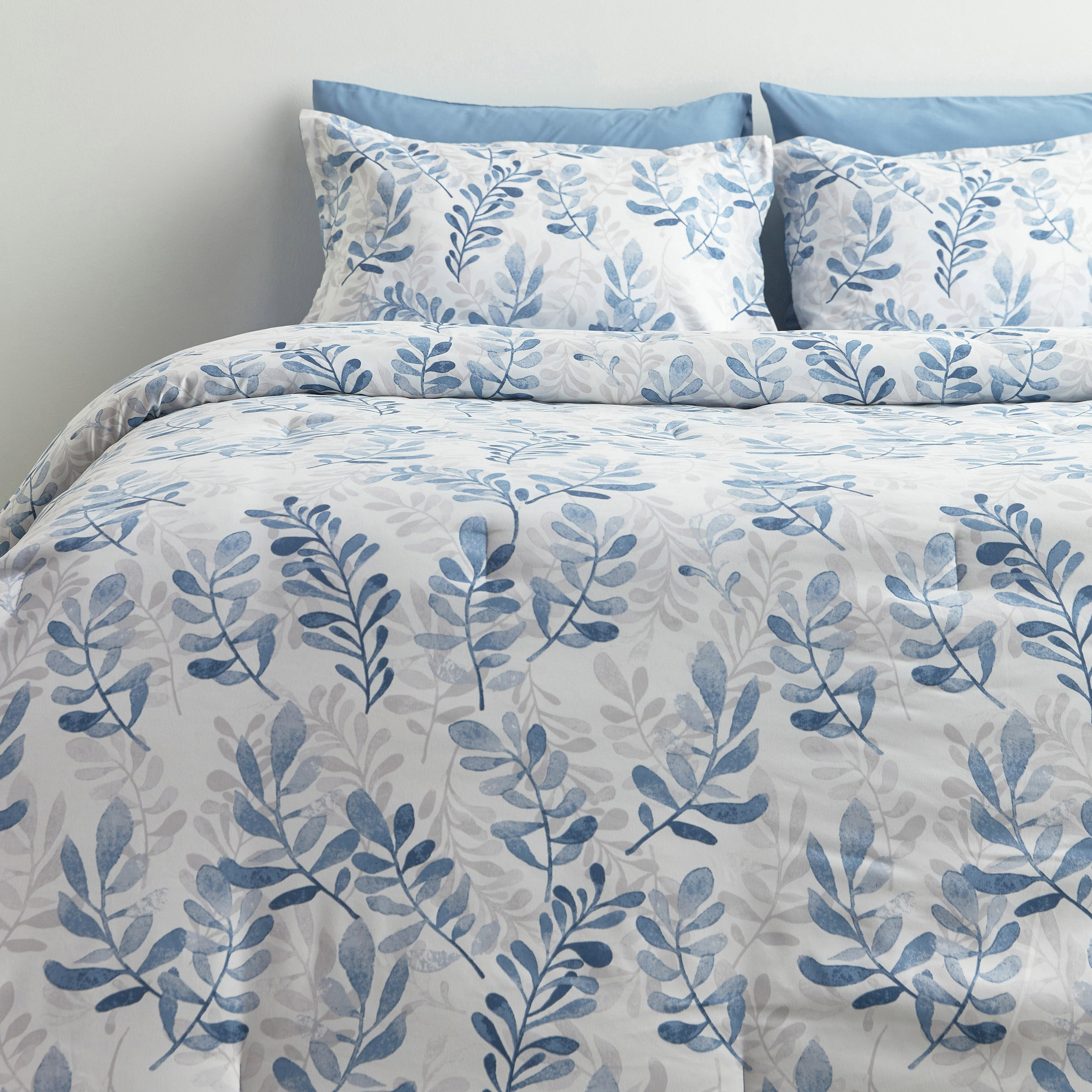 Isla Leafy 6-Piece King Comforter Set - 240x260 cm-household-bedding-comfortersandbedspreads-bedinabag-image-2