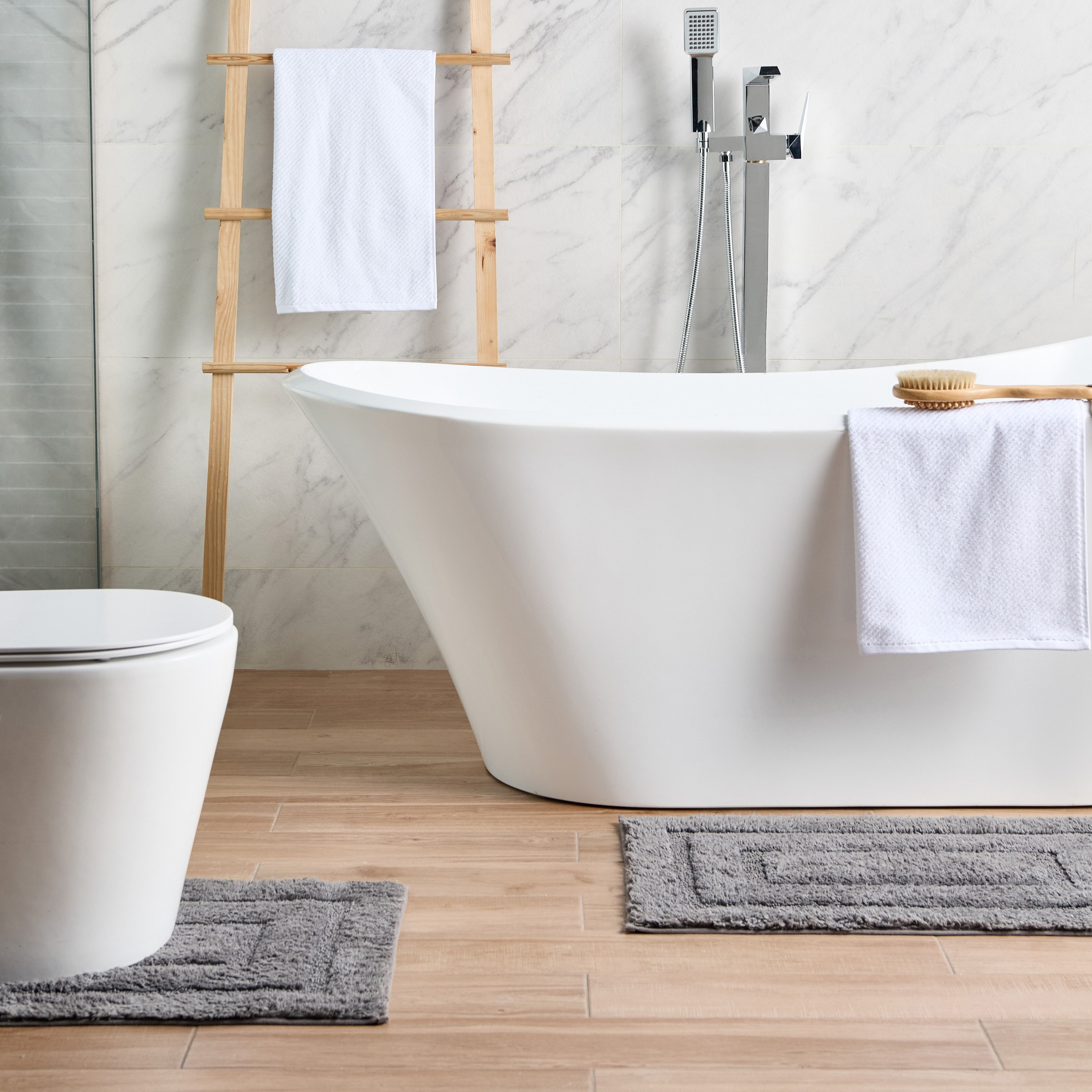 طقم سجاد حمام قطعتين - آنا-household-bathandlaundry-bathlinen-bathmatsandtubmats-image-13
