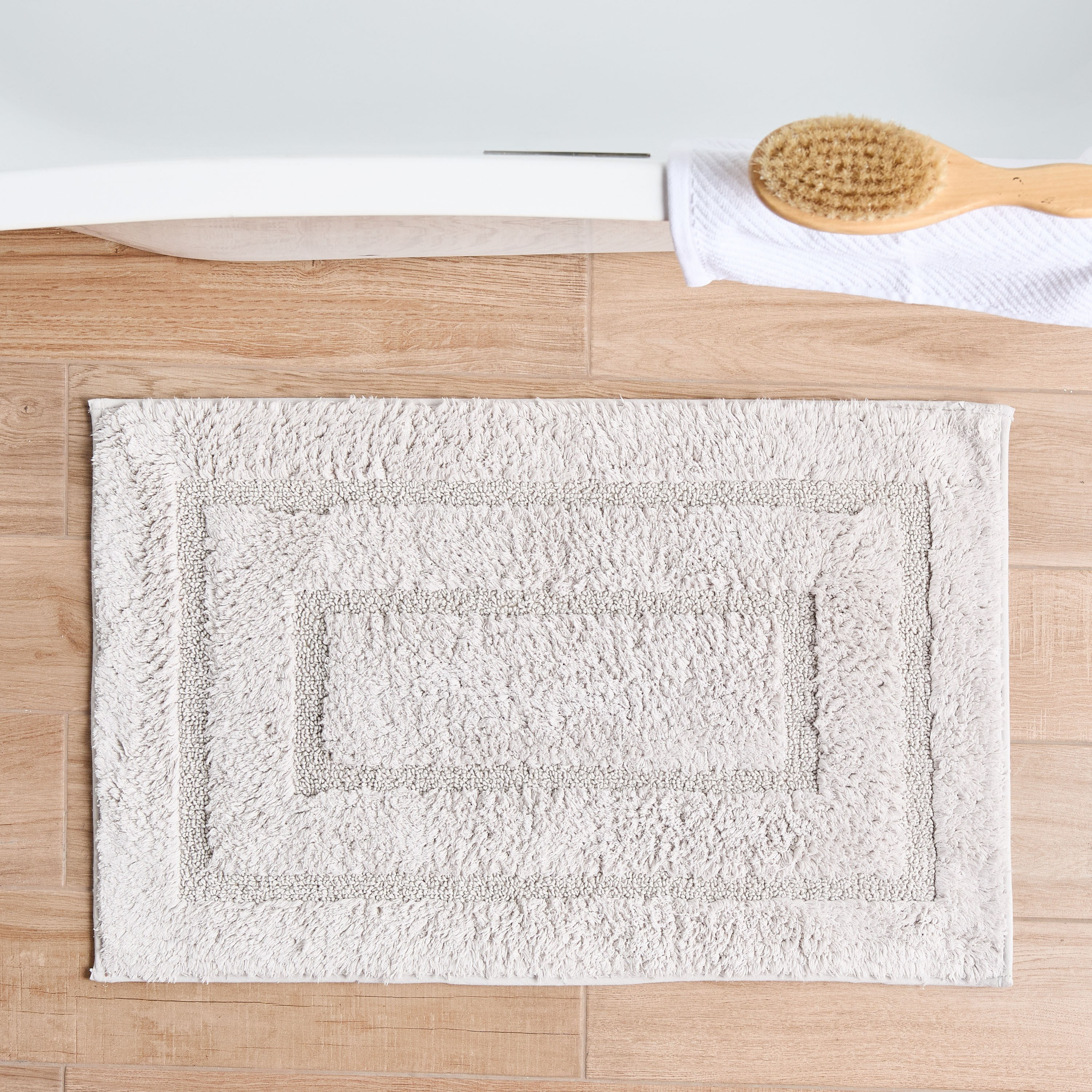 طقم سجاد حمام قطعتين - آنا-household-bathandlaundry-bathlinen-bathmatsandtubmats-image-2