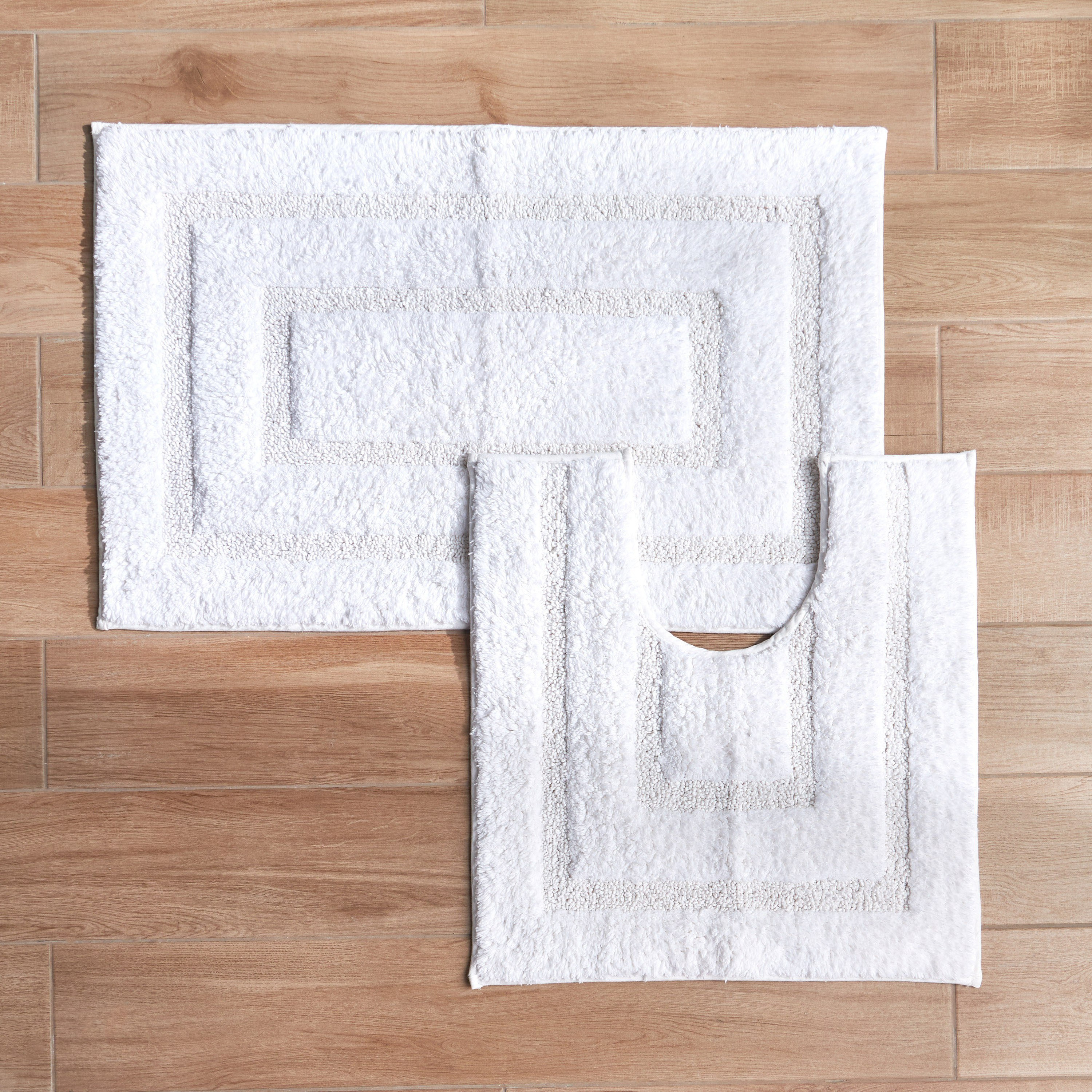 طقم سجاد حمام قطعتين - آنا-household-bathandlaundry-bathlinen-bathmatsandtubmats-image-17