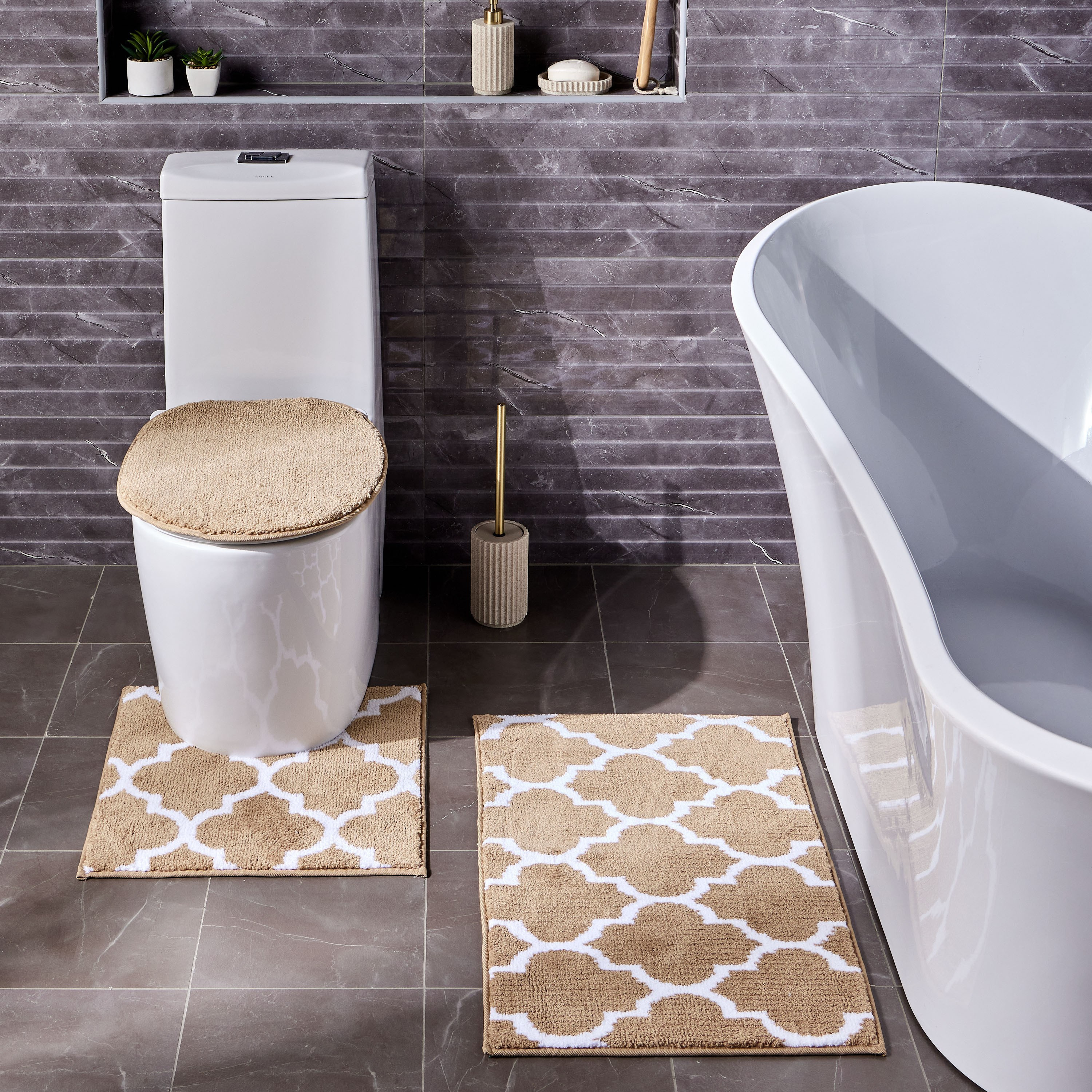 Noemie 3-Piece Bath Mat Set-household-bathandlaundry-bathlinen-bathmatsandtubmats-image-4
