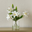 Tiger Lily in Glass Vase - 15 cm-household-gardenandoutdoor-artificialflowersandplants-flowers-image-1