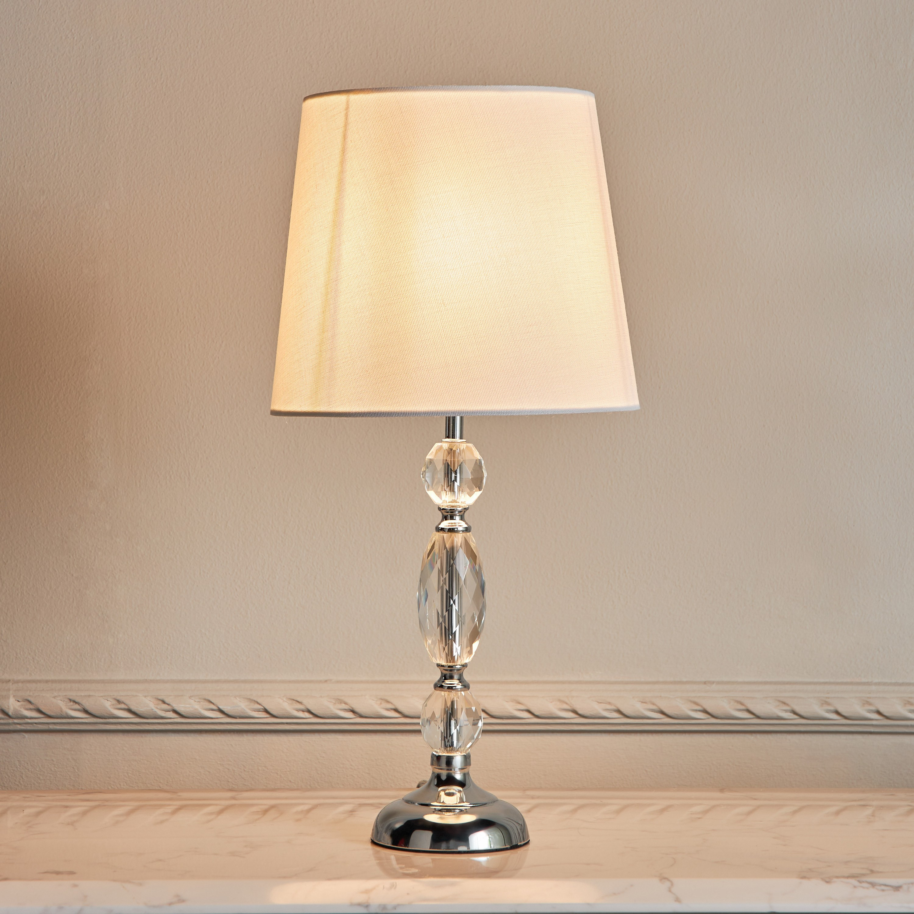 Abriella Crystal Table Lamp - 52 cm-household-lighting-tableanddesklamps-image-2