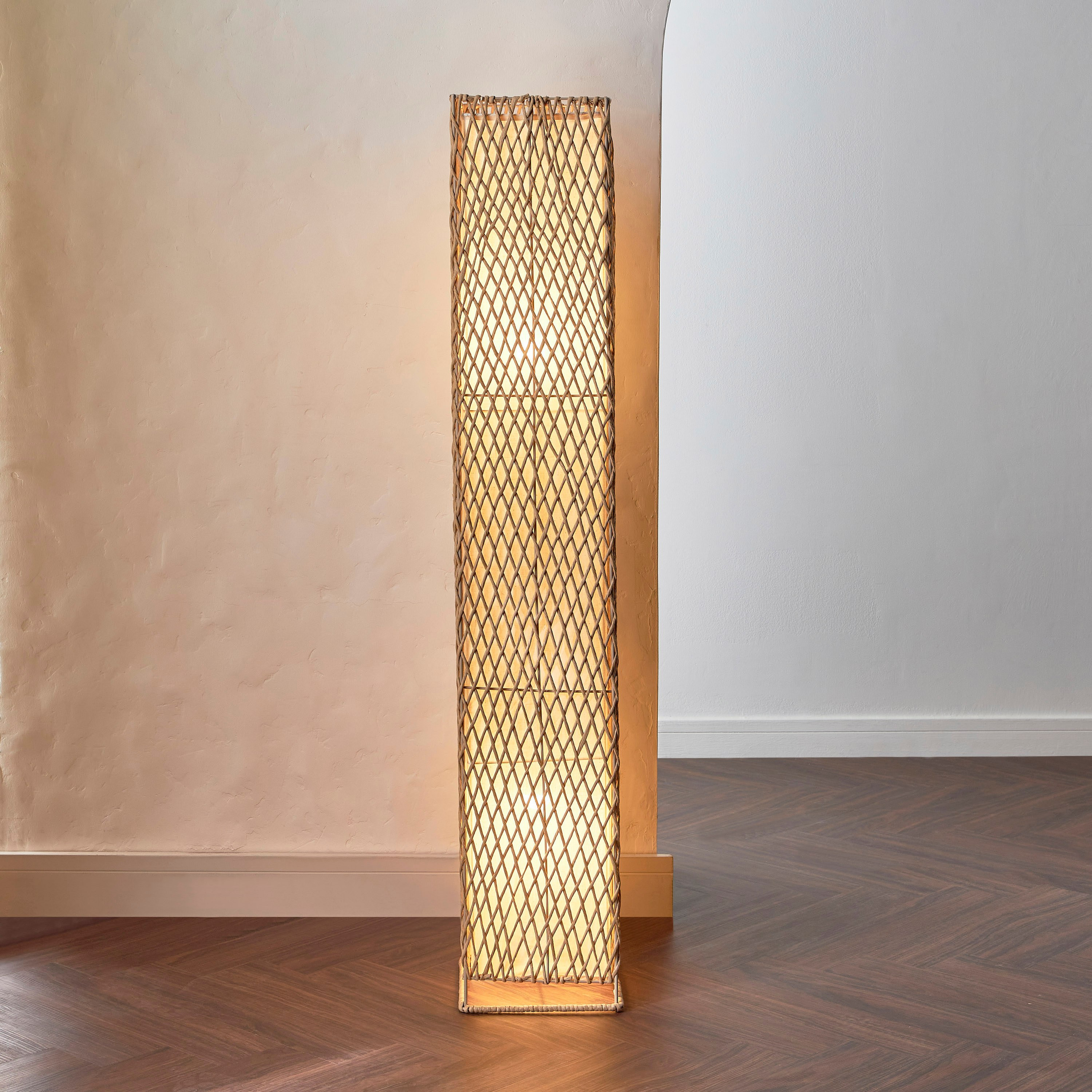 Lucas Jute Floor Lamp - 151 cm-household-lighting-floorlamps-image-2