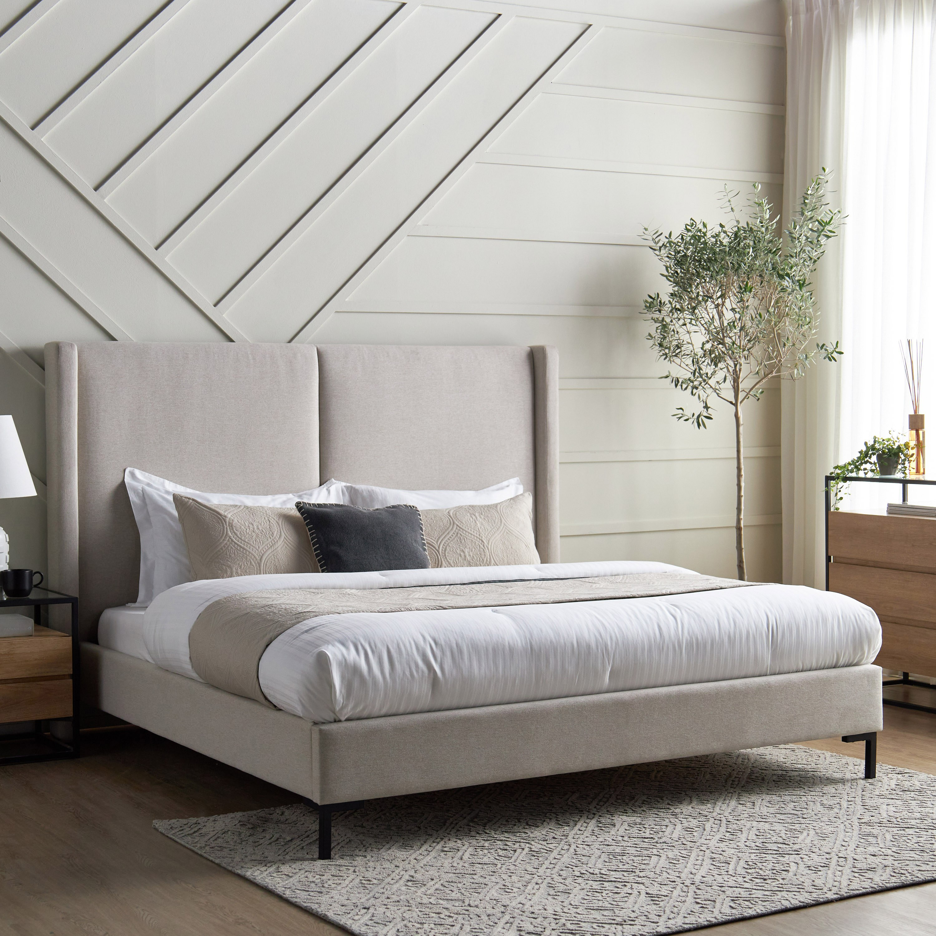 Anders Queen Bed - 160x200 cm