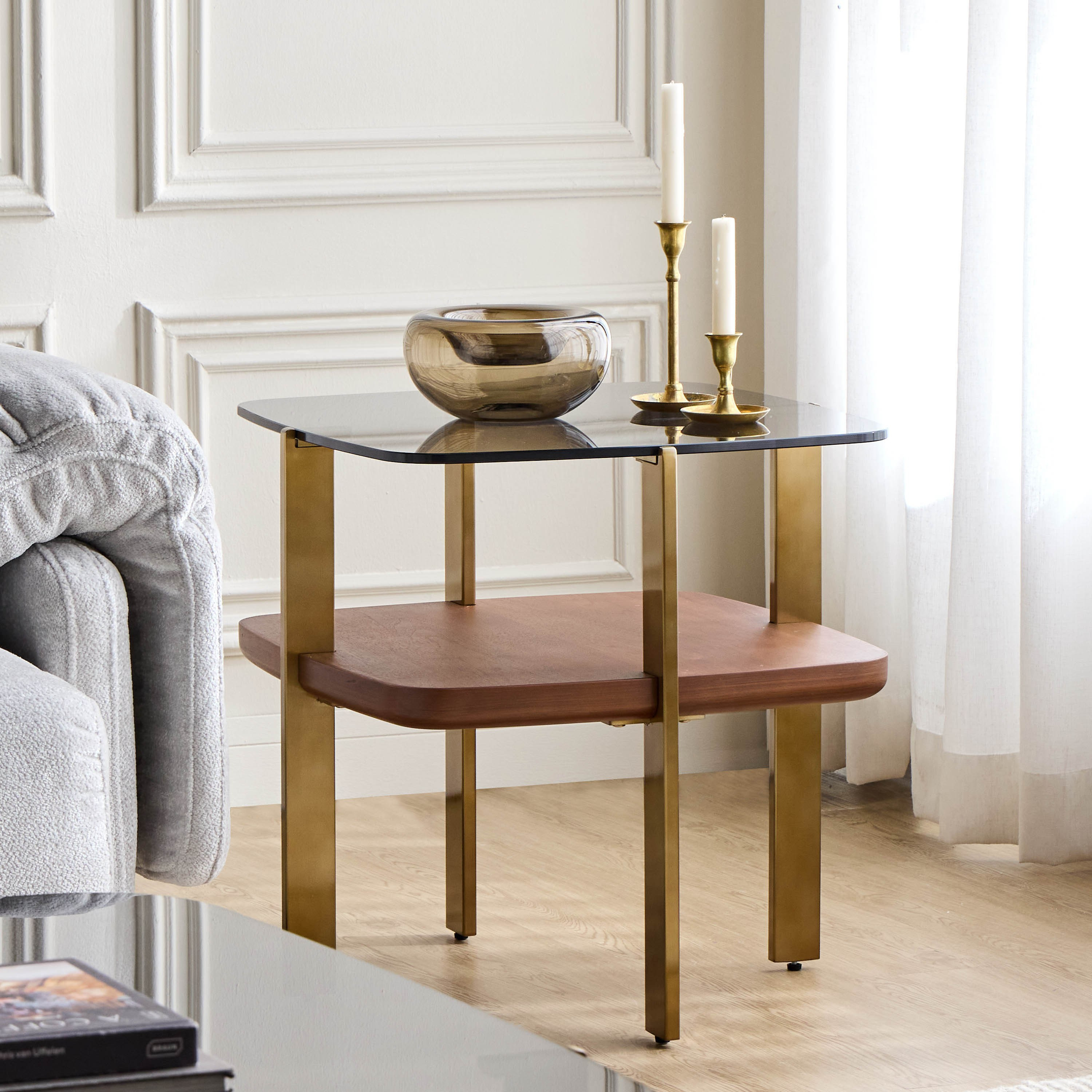 طاولة جانبية بسطح زجاج - فينلي-furniture-livingroom-sideandendtables-image-3