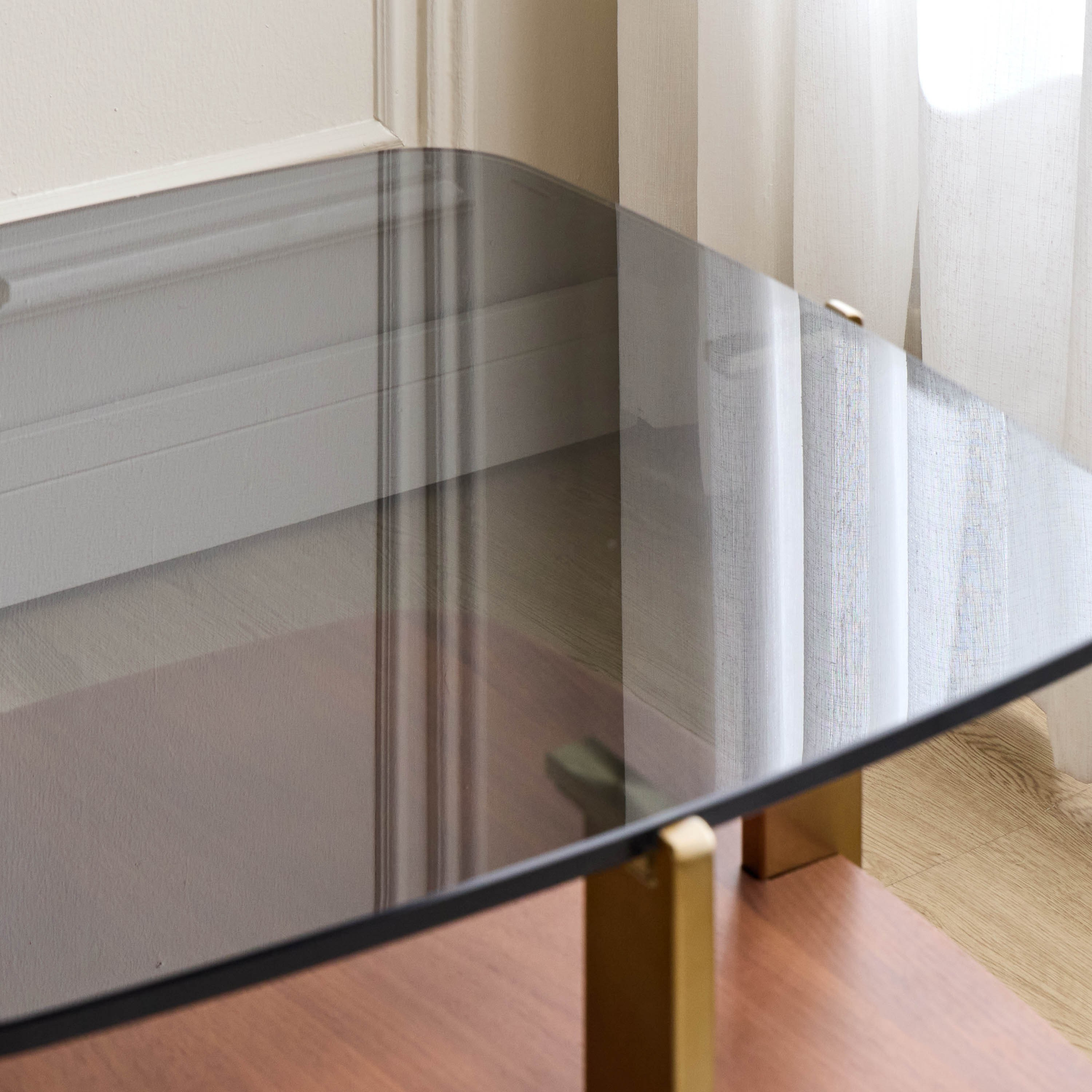 طاولة جانبية بسطح زجاج - فينلي-furniture-livingroom-sideandendtables-image-4