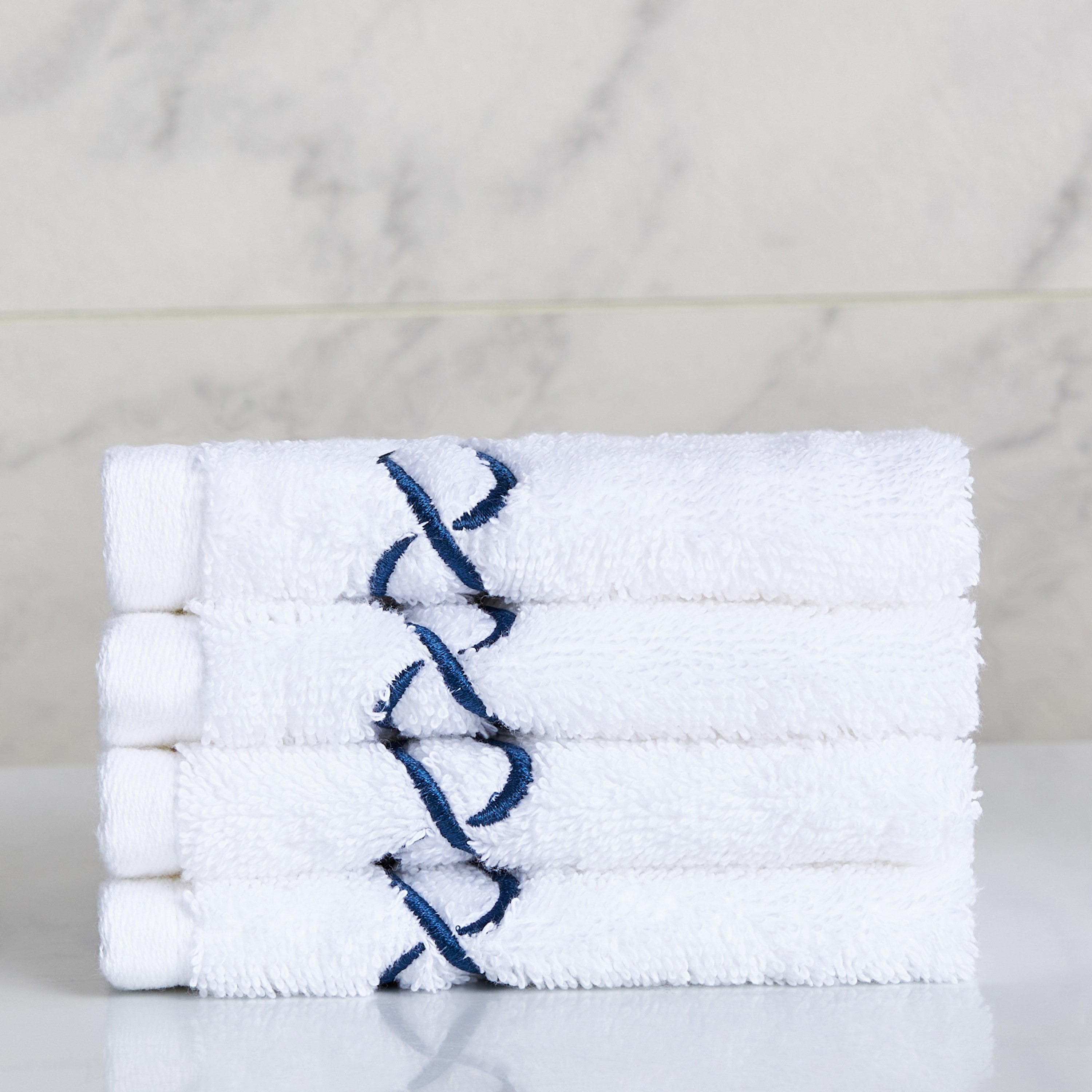 طقم مناشف صغيرة 4 قطع - ويفز - 30x30 سم-household-bathandlaundry-bathlinen-towels-image-9