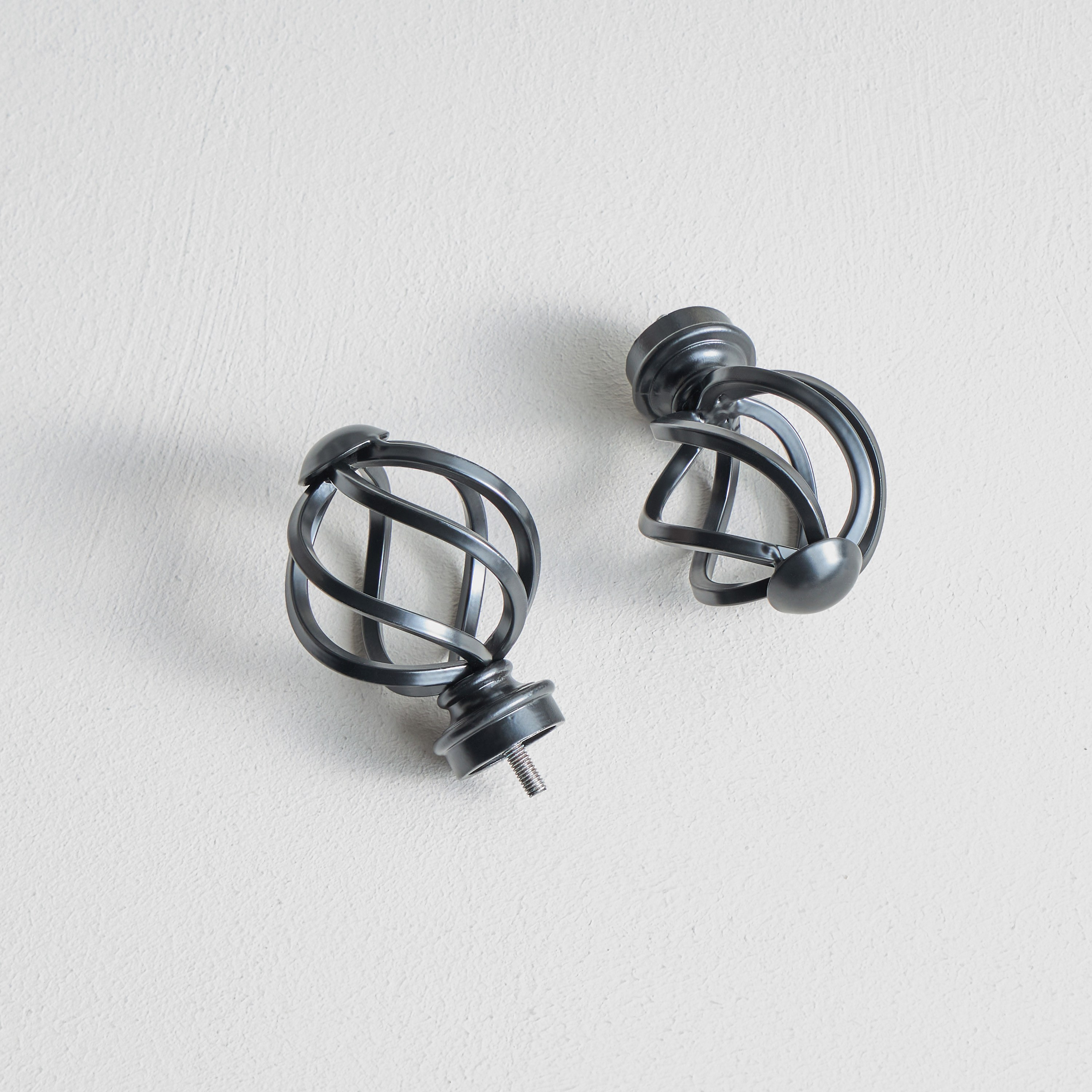 Wavy Ball Finial - Set of 2-household-windows-curtainrodsandaccessories-windowaccessories-image-3