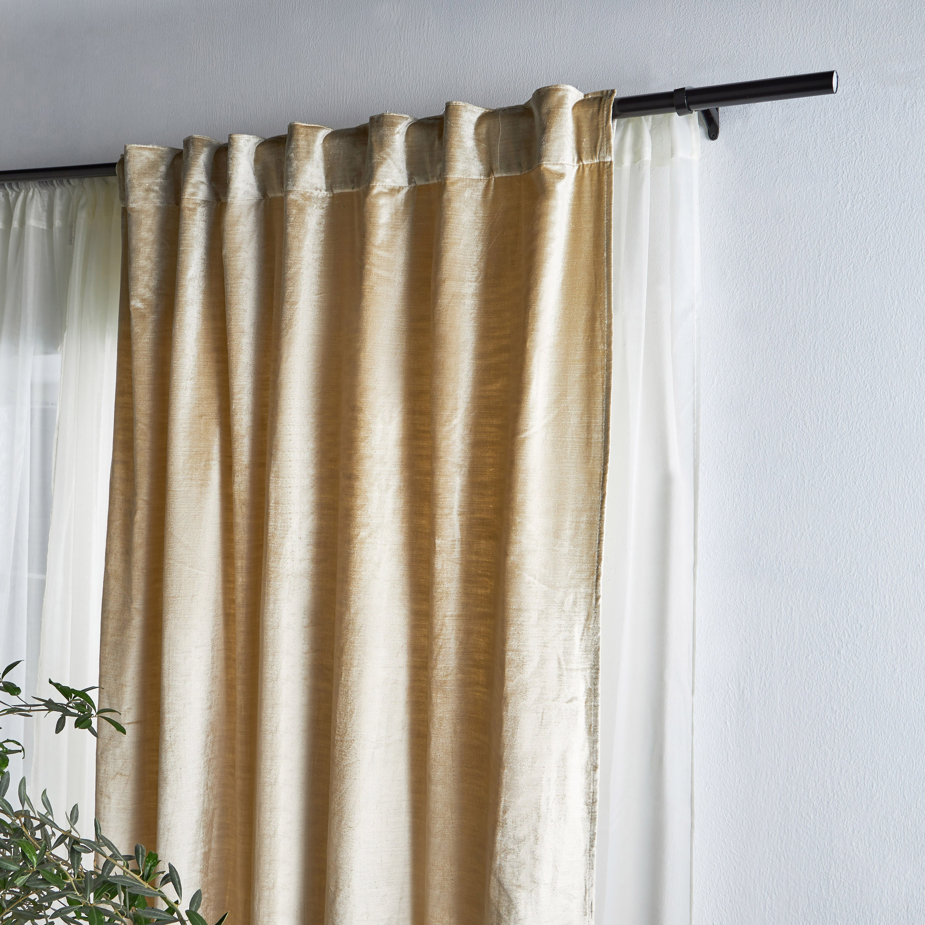Mix & Match Extendable Double Curtain Rod - 110-320 cm-household-windows-curtainrodsandaccessories-curtainrods-image-3