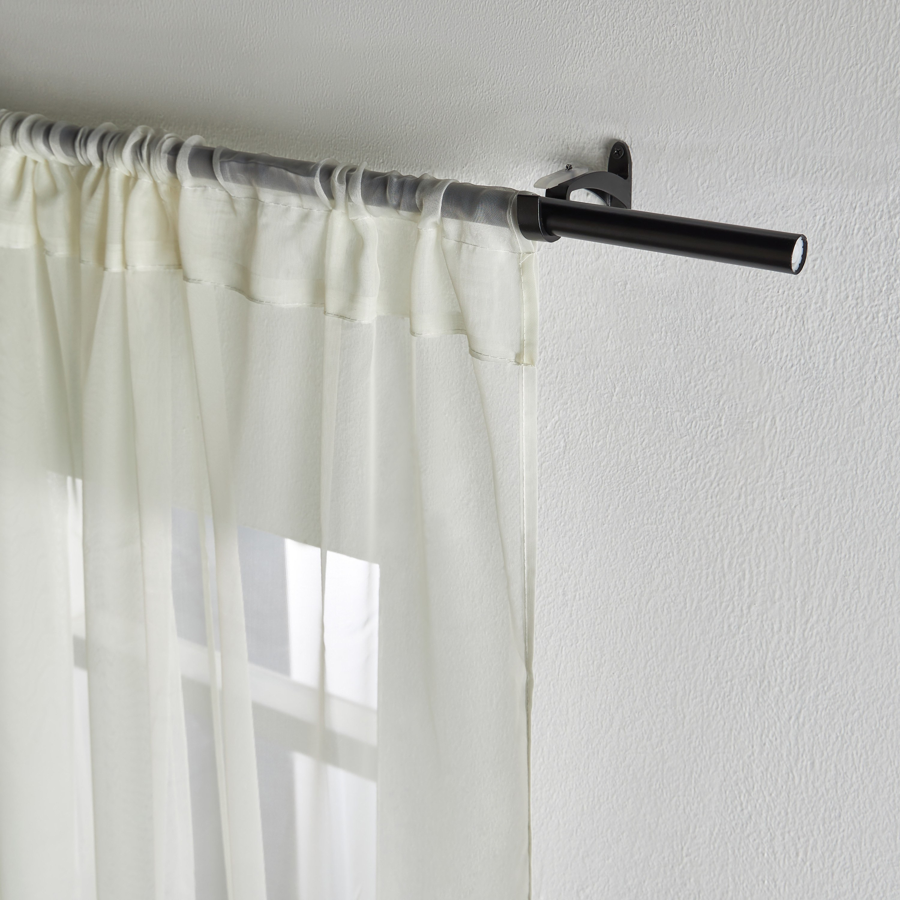 Mix and Match Extendable Single Curtain Rod - 110-320 cm-household-windows-curtainrodsandaccessories-curtainrods-image-1