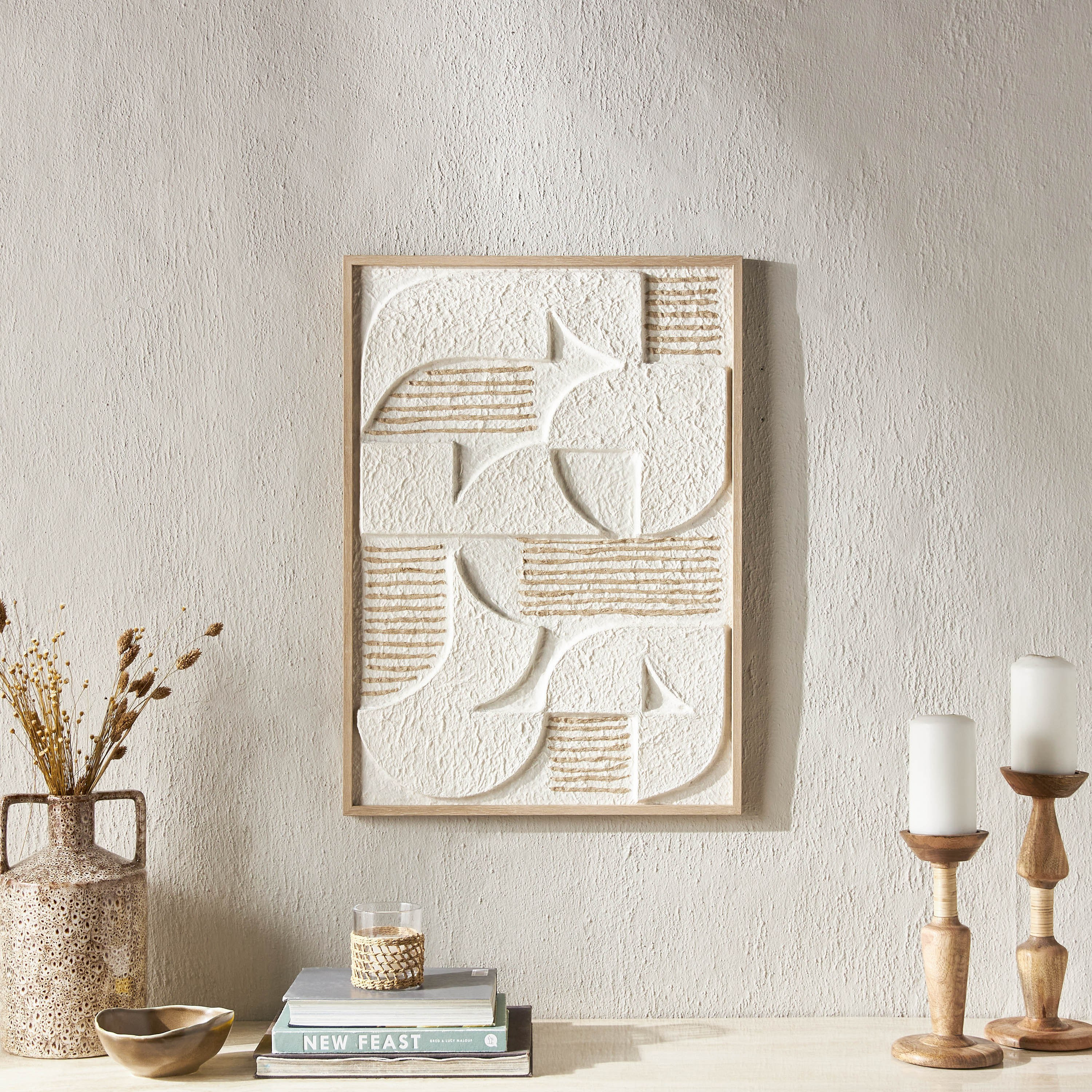 Esteban Framed Canvas Wall Art - 50x70 cm-household-walldecorandmirrors-wallart-image-4