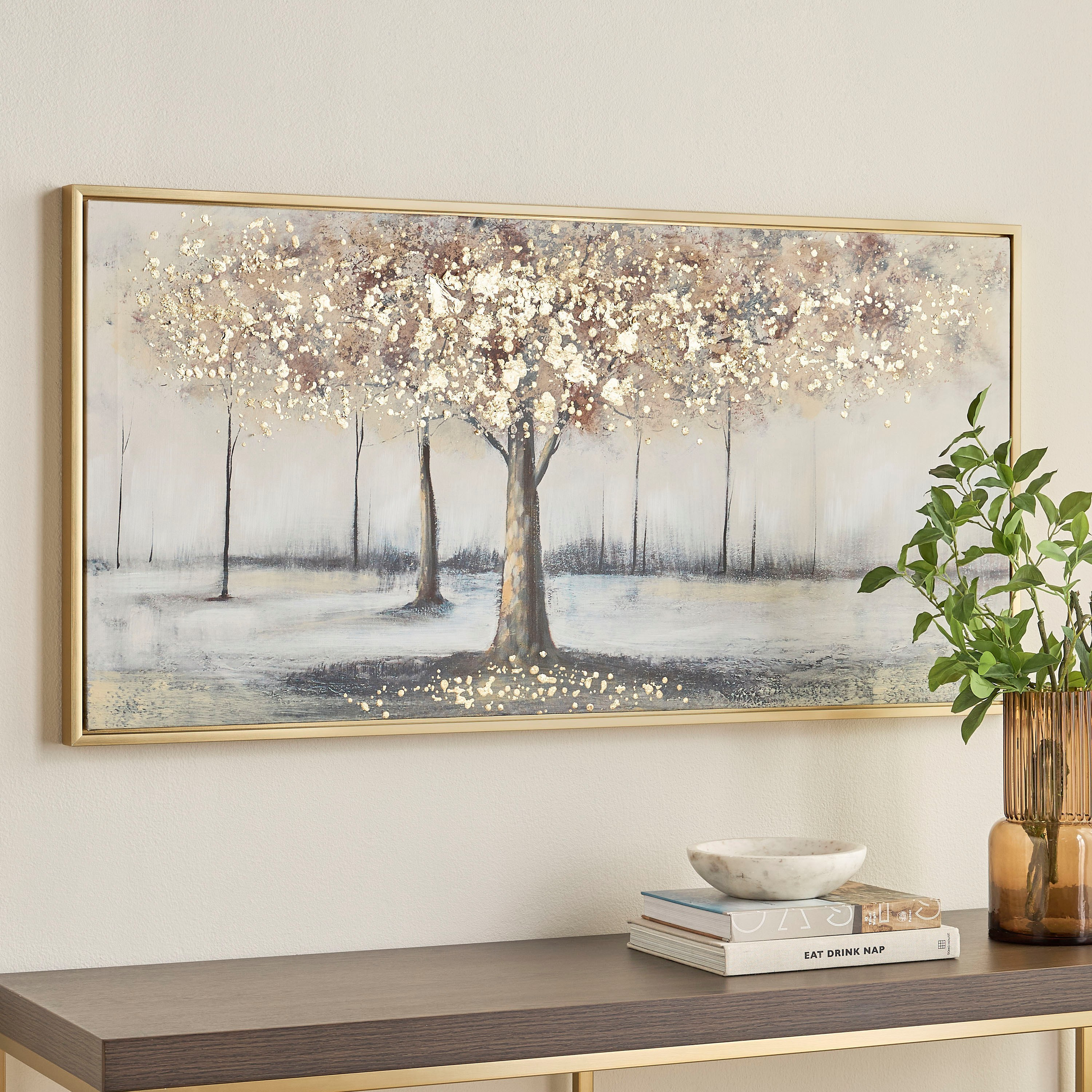 Maya Framed Canvas Wall Art - 120x60 cm-household-walldecorandmirrors-wallart-image-3
