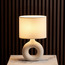 مصباح طاولة سيراميك - ليندي - 31 سم-household-lighting-tableanddesklamps-image-4