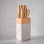 Gerla 6-Piece Knife Set with Block-household-kitchen-kitchentoolsandutensils-knives-image-1