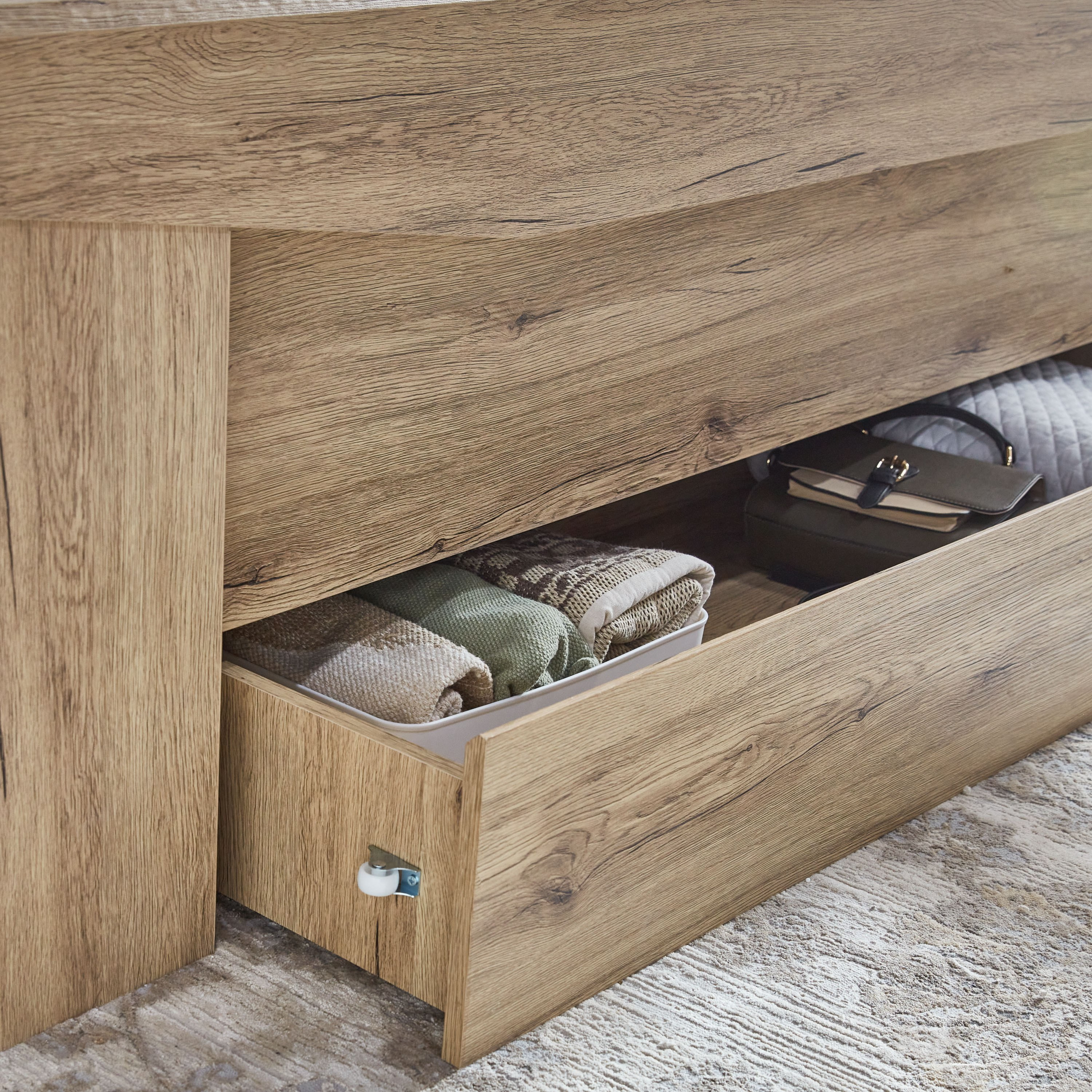 قاعدة سرير كوين بمساحة تخزين - ميدلي- 160x200 سم-furniture-modular-modularbeds-medley-image-4