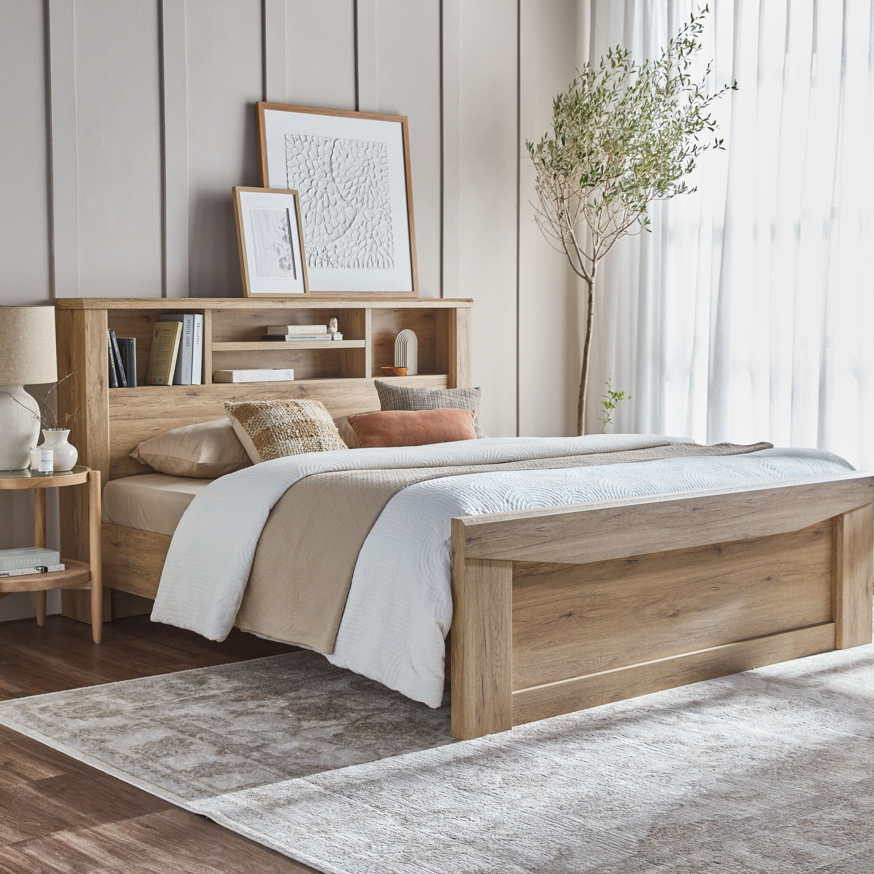 وحدة لوح رأسي كوين بمساحة تخزين - ميدلي - 160 سم-furniture-modular-modularbeds-medley-image-3