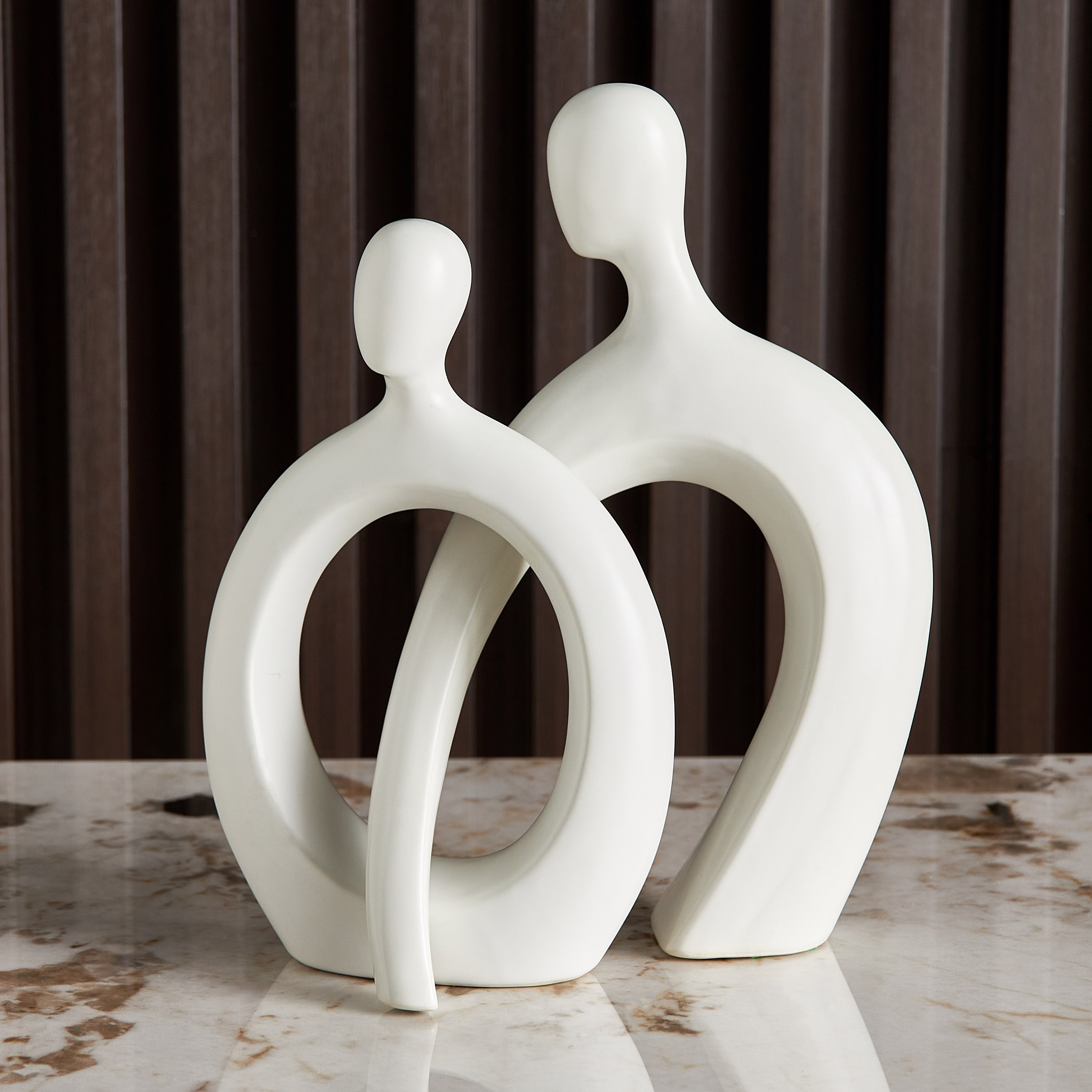 Nordic French Couple Decorative Figurine-household-decor-decorativeobjectsandsculptures-image-1