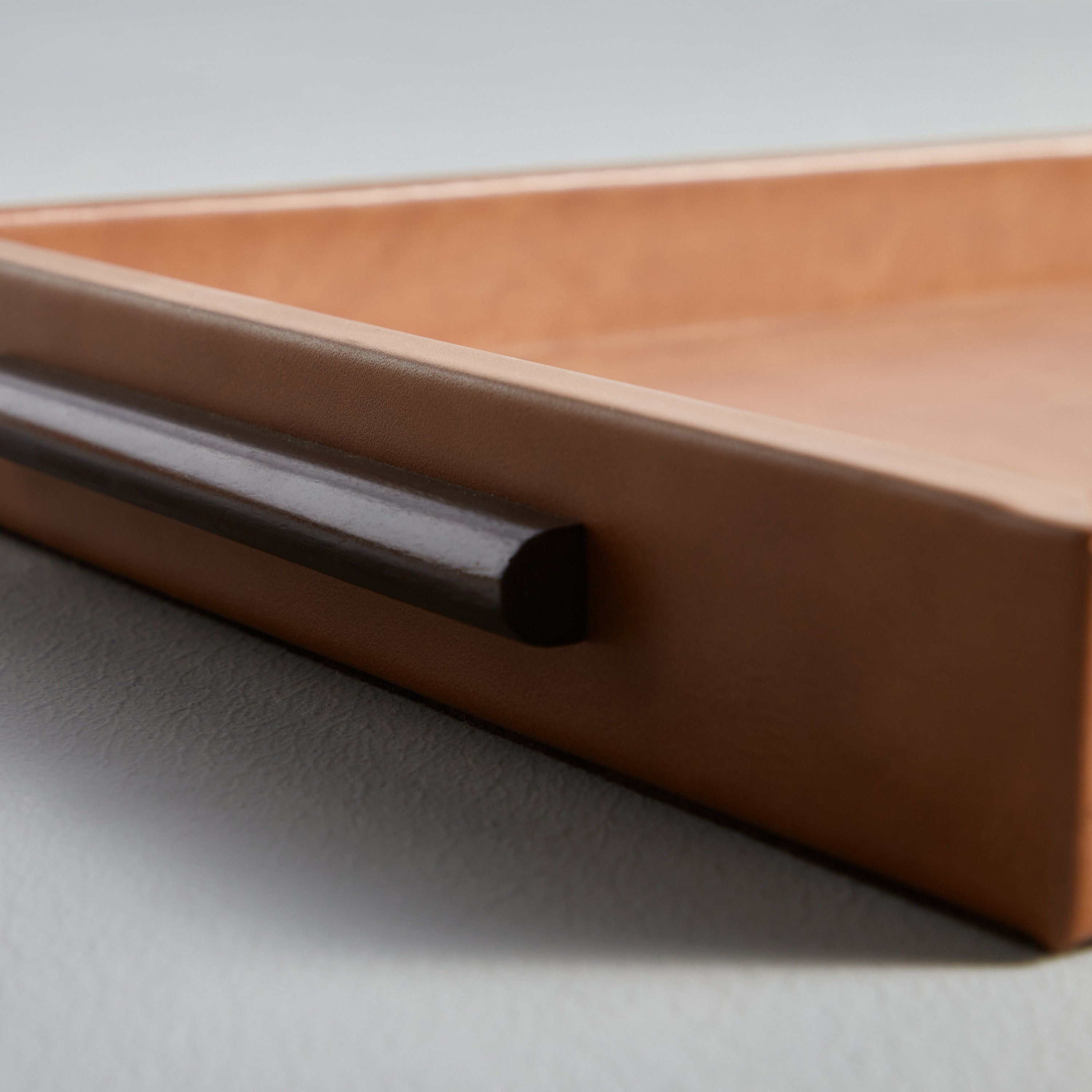 Tan Decor Tray (L)-household-decor-boxesandtrays-image-2