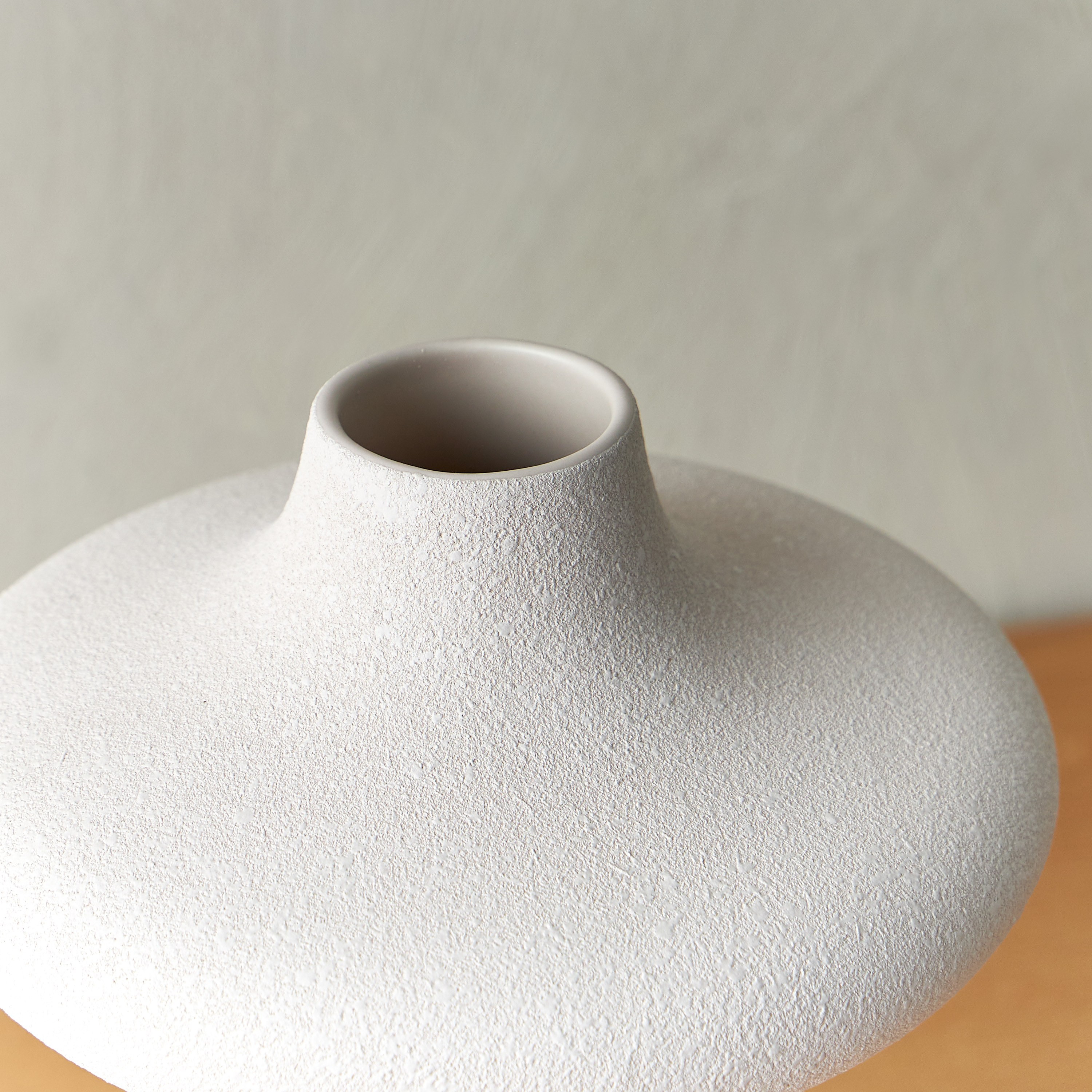 Juan Bubble Belly Ceramic Vase - 21 cm-household-decor-vasesandbowls-image-2