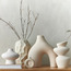 Juan Bubble Belly Ceramic Vase - 14 cm-household-decor-vasesandbowls-image-3