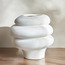 Pebble Ceramic Vase - 28 cm-household-decor-vasesandbowls-image-1