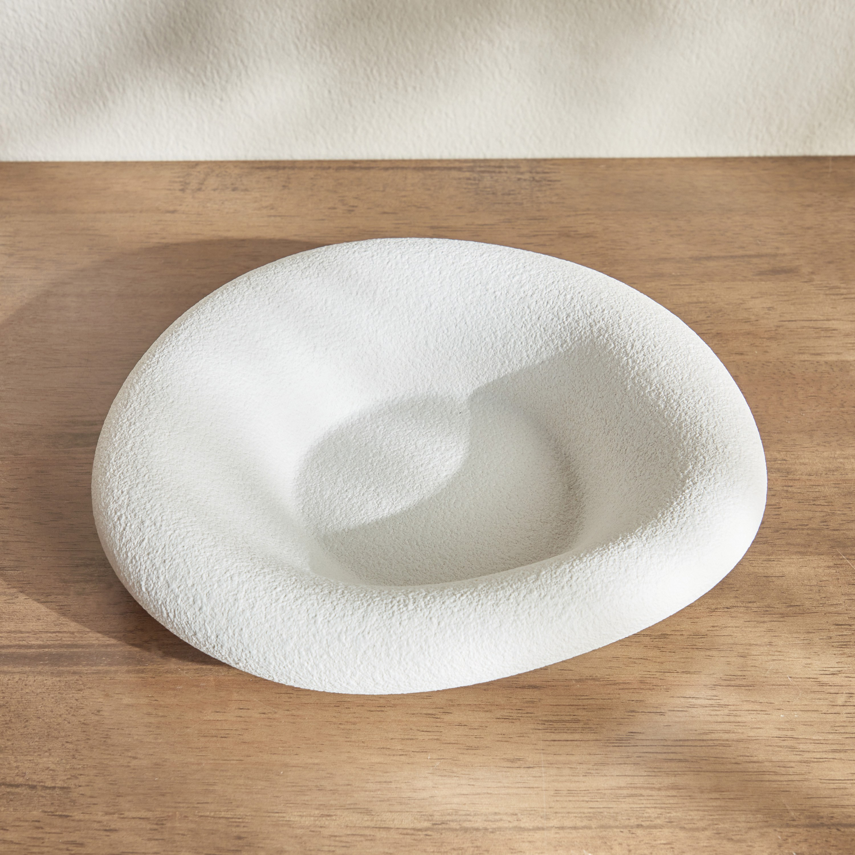 Pebble Ceramic Decorative Platter - 24x26 cm-household-decor-boxesandtrays-image-2