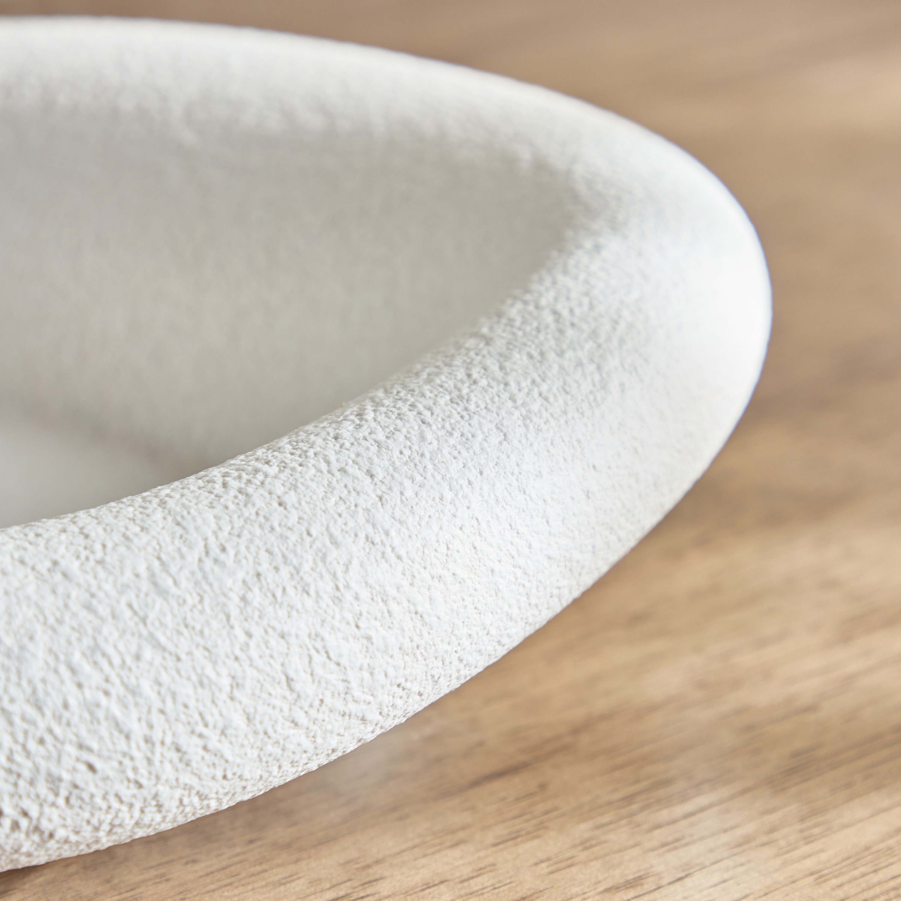 Pebble Ceramic Decorative Platter - 24x26 cm-household-decor-boxesandtrays-image-3