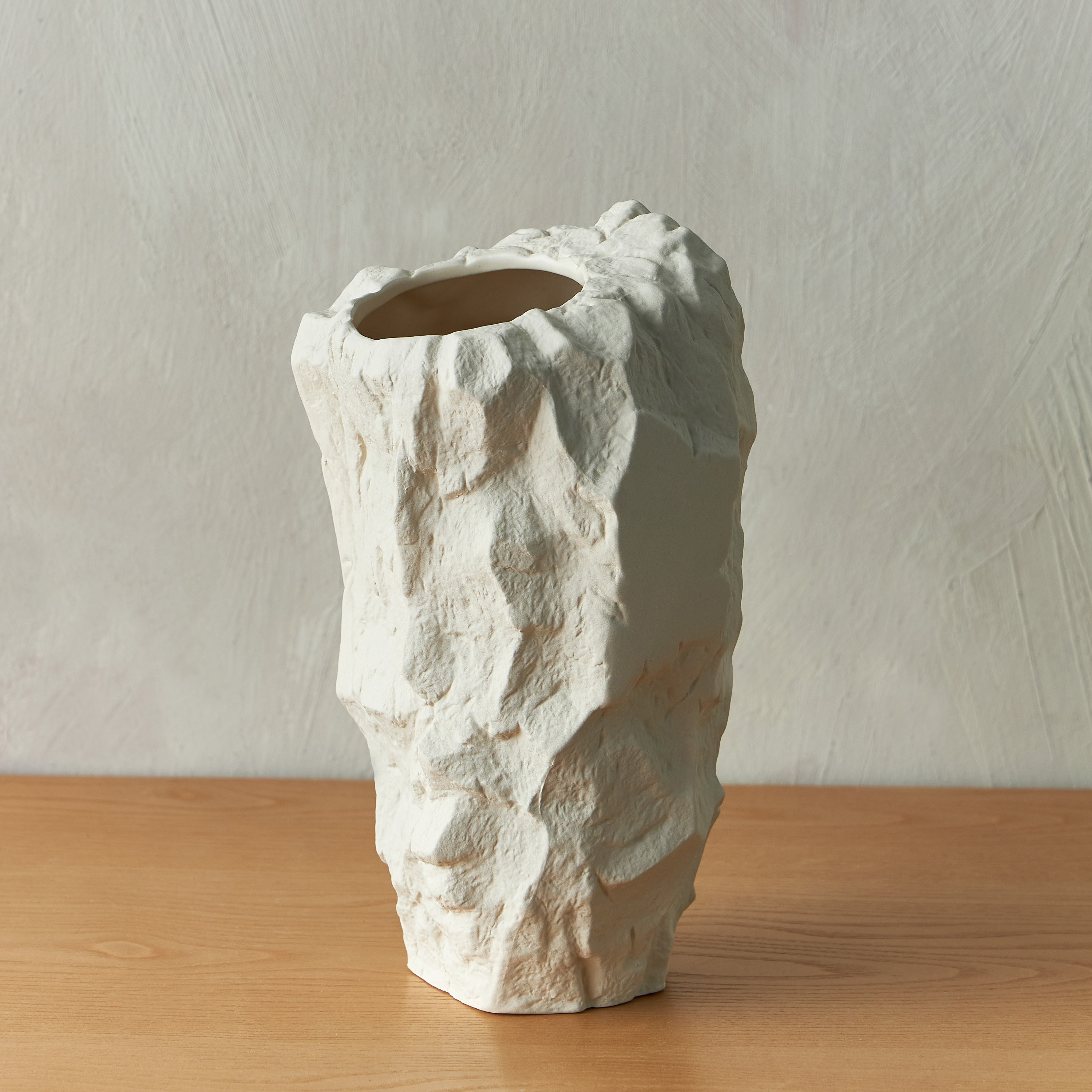 Rock Ceramic Vase - 24 cm-household-decor-vasesandbowls-image-1