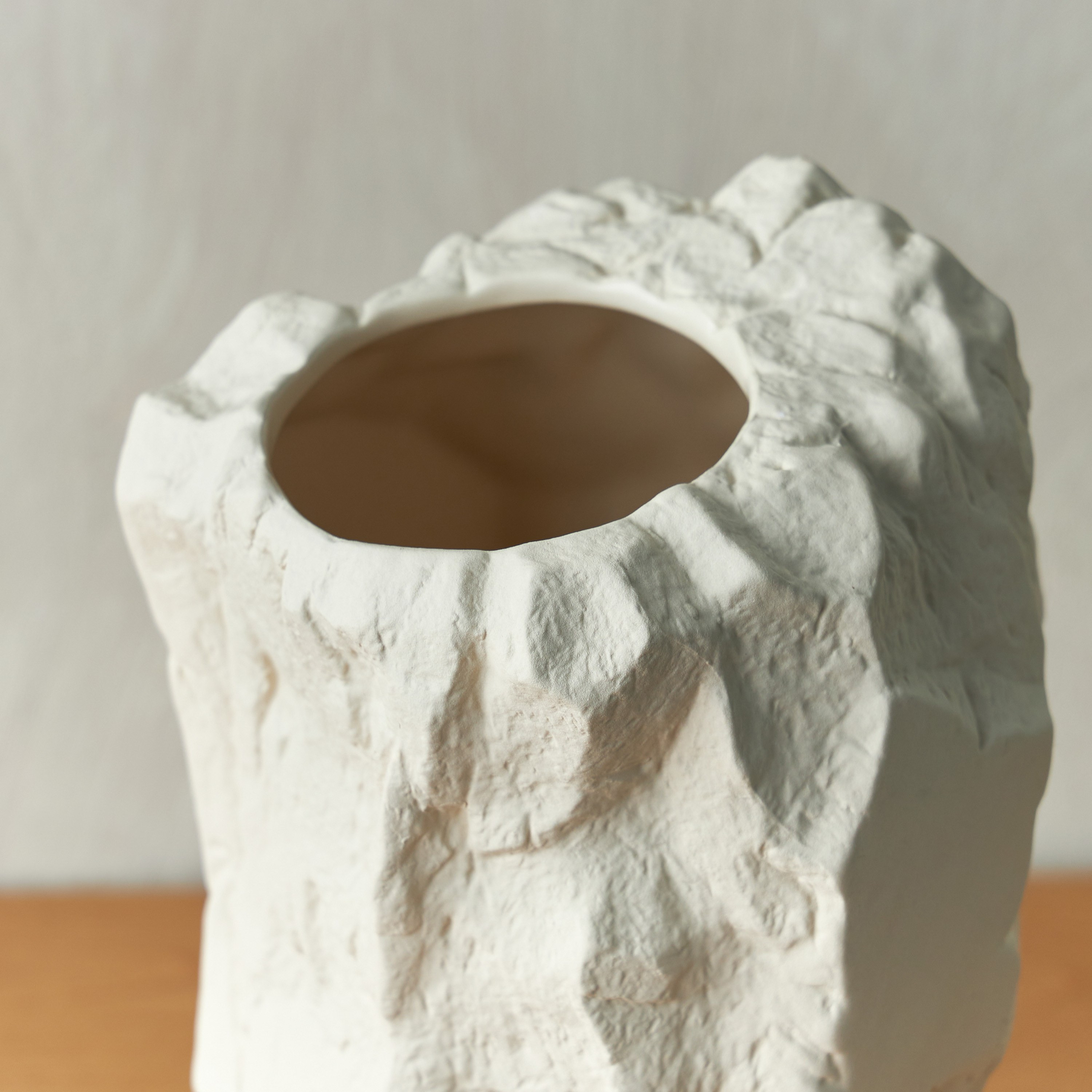 Rock Ceramic Vase - 24 cm-household-decor-vasesandbowls-image-2