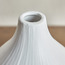 Ribbed Ceramic Vase - 22 cm-household-decor-vasesandbowls-image-2