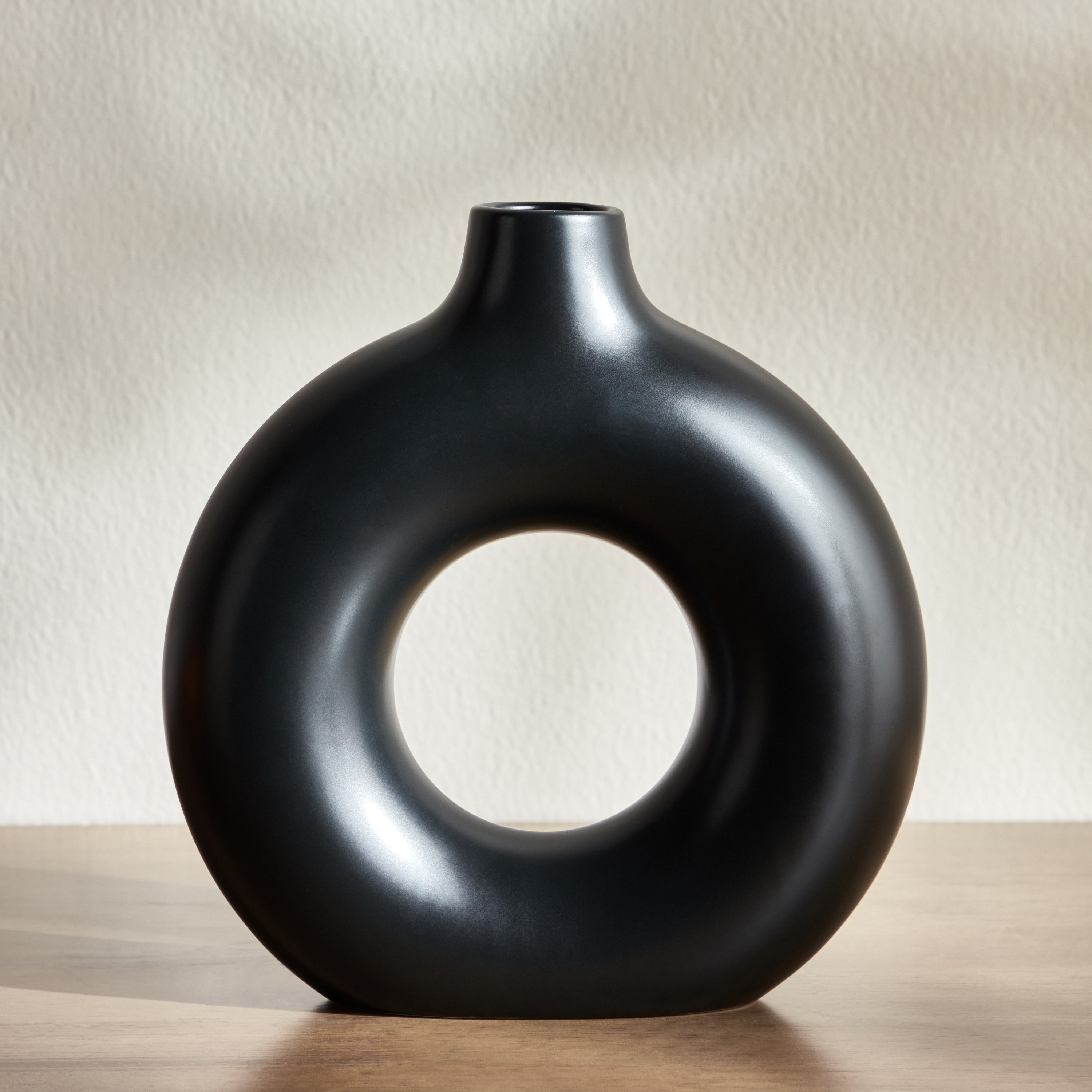 Polo Ceramic Vase - 21 cm-household-decor-vasesandbowls-image-1