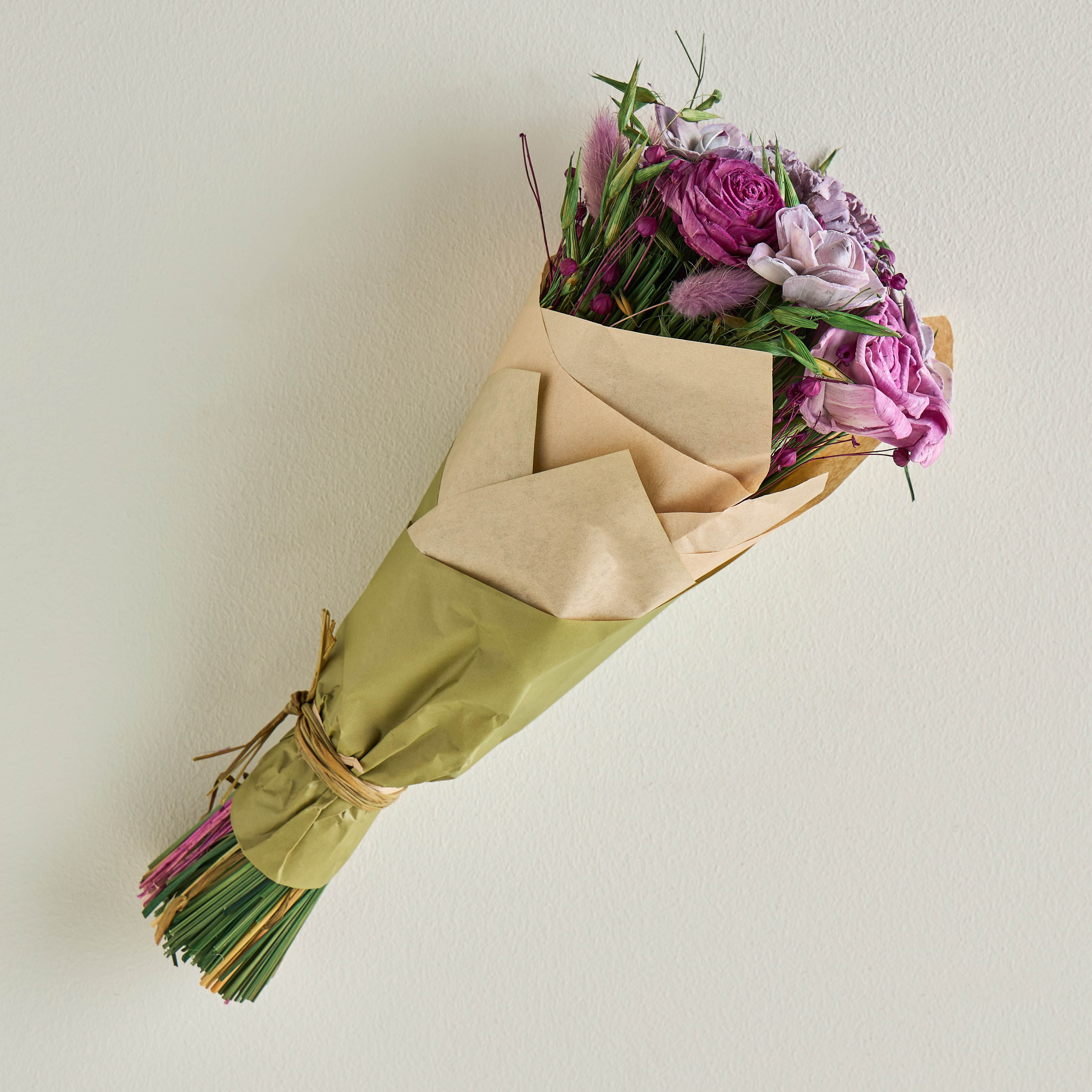 باقة زهور مجففة - 30 سم-household-gardenandoutdoor-artificialflowersandplants-flowers-image-1