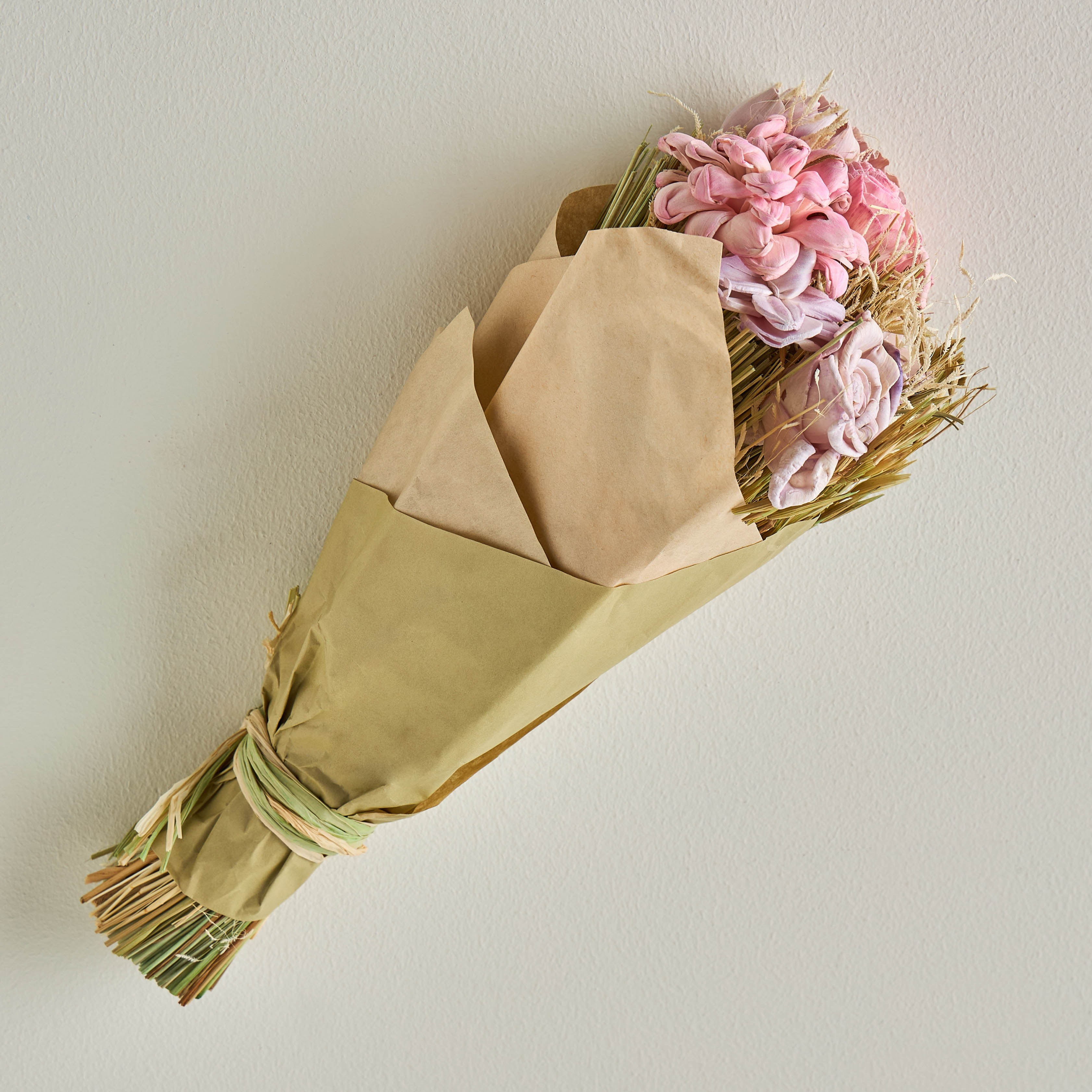 باقة زهور مجففة - 30 سم-household-gardenandoutdoor-artificialflowersandplants-flowers-image-1