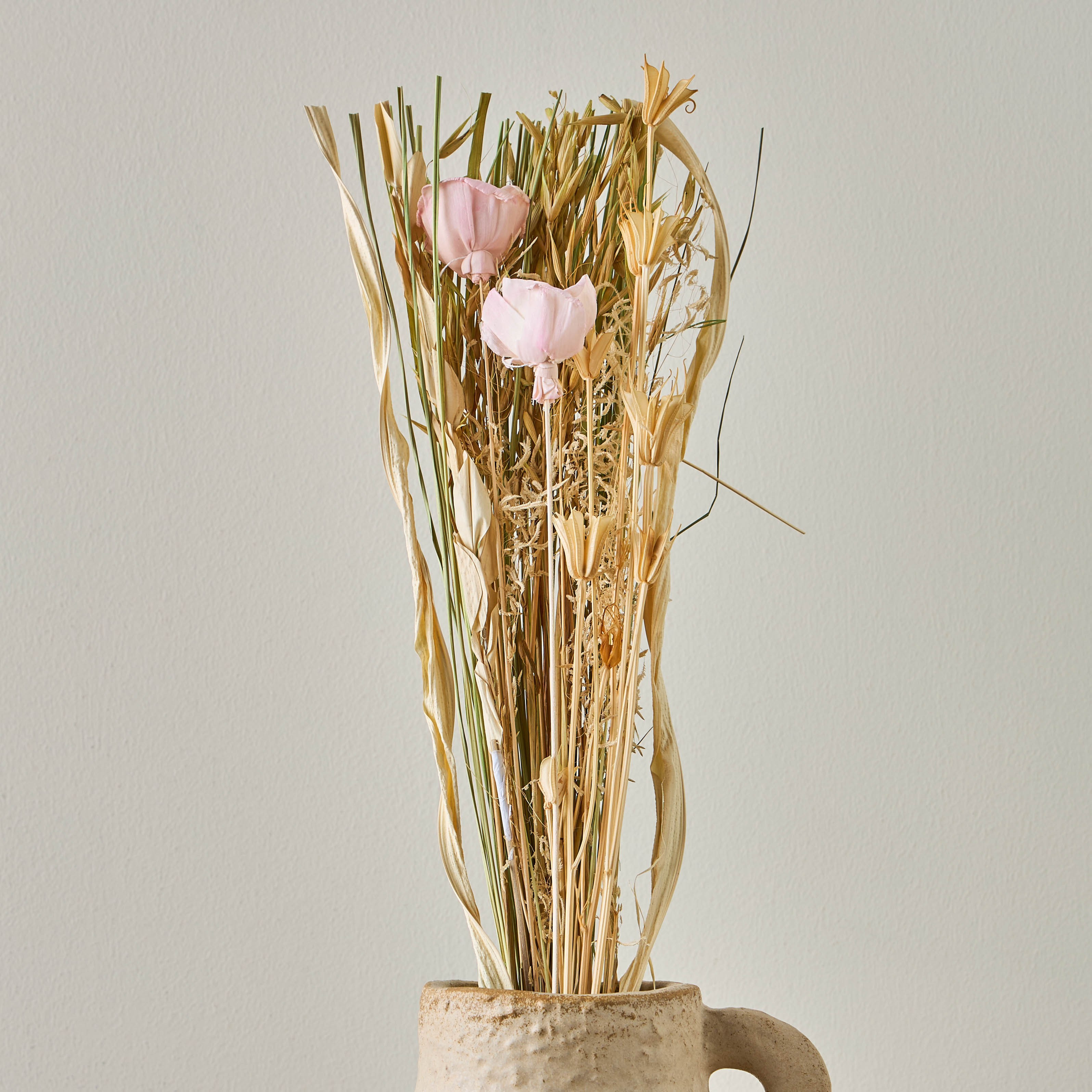 وردة سولا التايلاندية المجففة - 9 سم-household-gardenandoutdoor-artificialflowersandplants-bundlesandbouquets-image-1