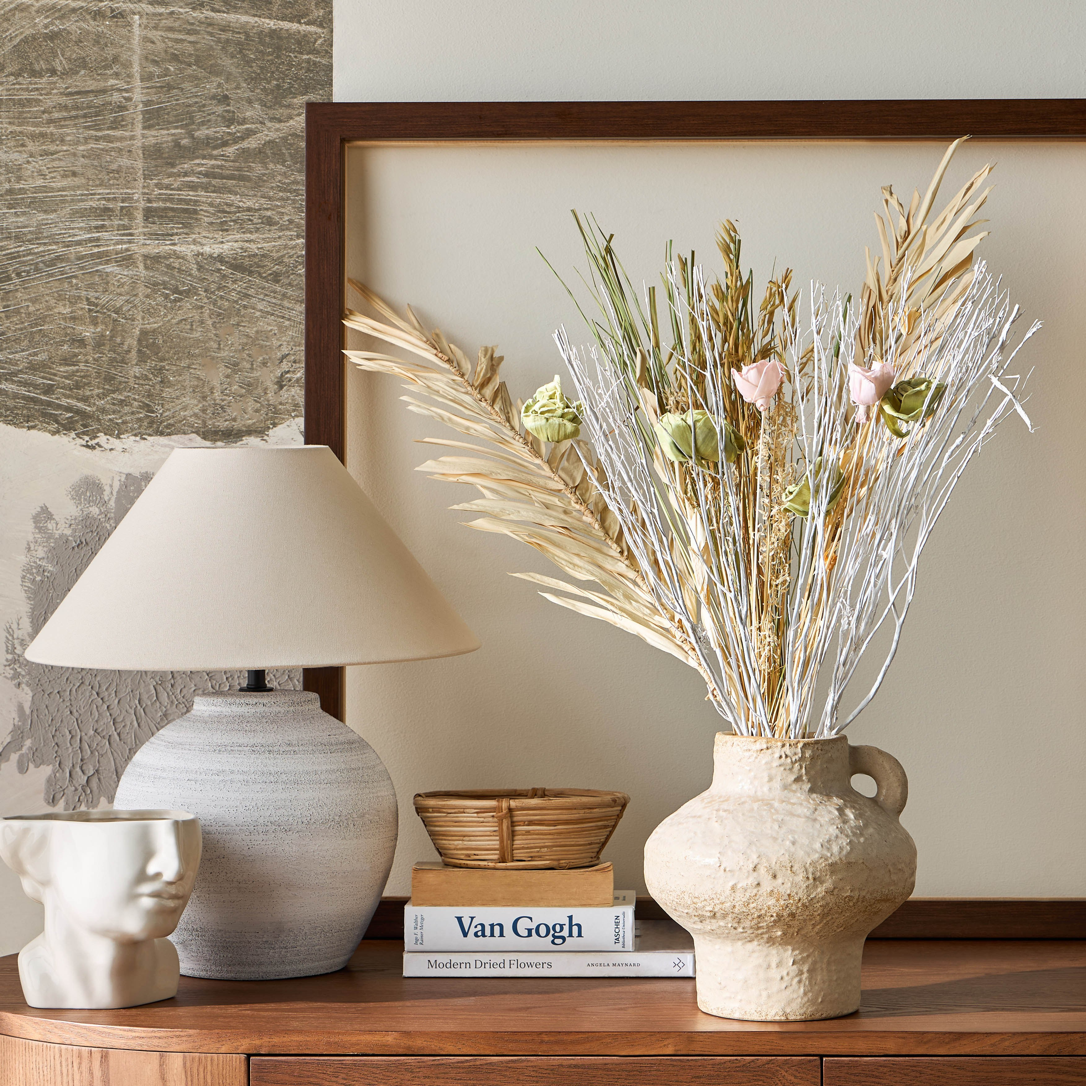 وردة سولا التايلاندية المجففة - 9 سم-household-gardenandoutdoor-artificialflowersandplants-bundlesandbouquets-image-3