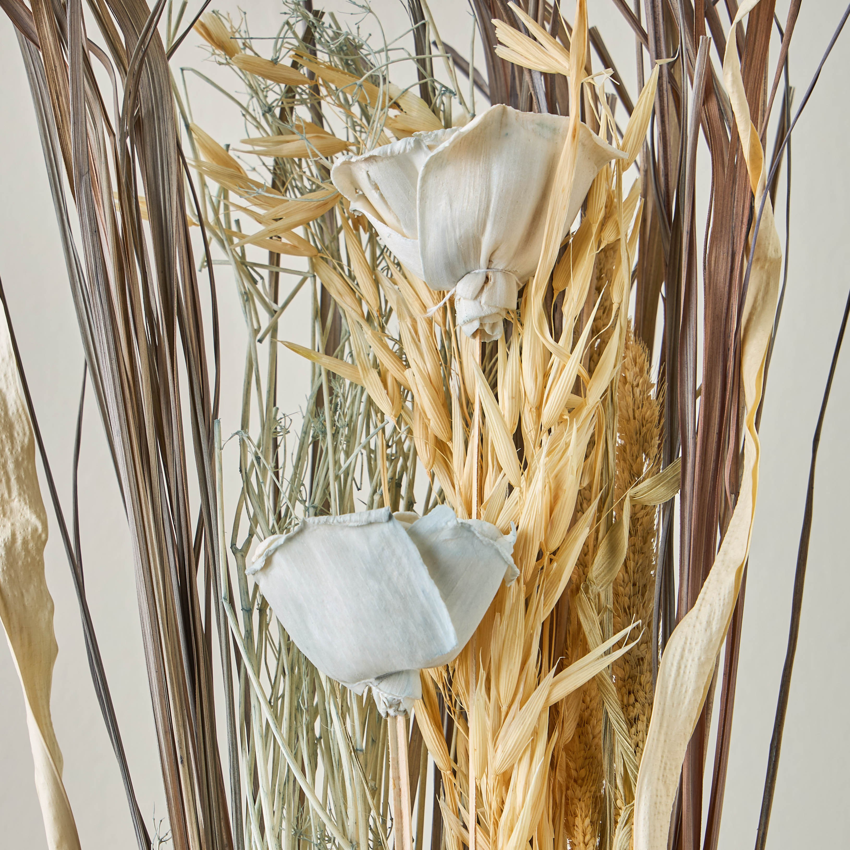 ورد ودخن سولا التايلاندية المجففة - 9 سم-household-gardenandoutdoor-artificialflowersandplants-bundlesandbouquets-image-2