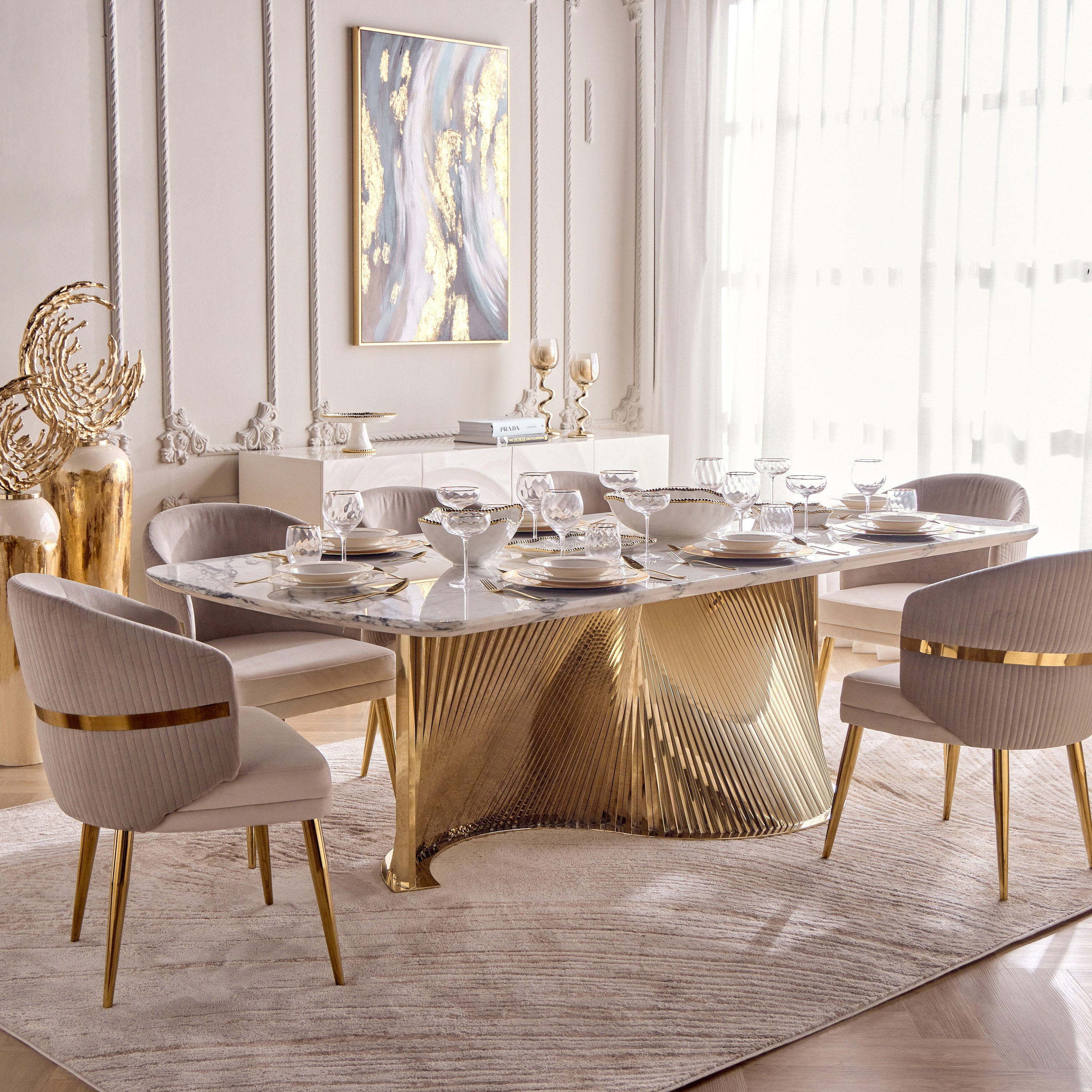 Dining room cloth chairs sale