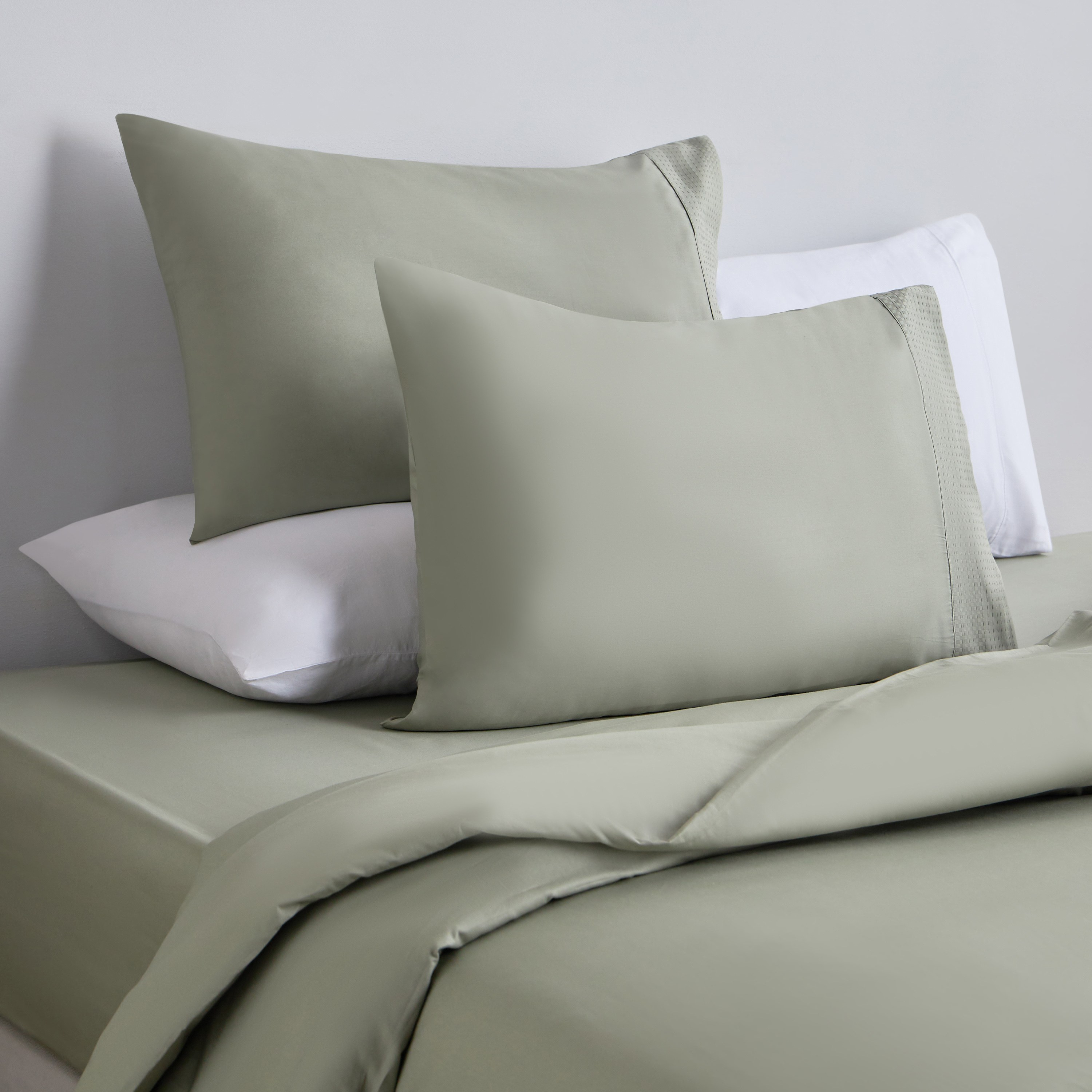 Eternity Cotton Percale 325 Thread Count 3-Piece King Duvet Cover Set - 220x230 cm-household-bedding-duvetandcovers-duvetcovers-image-1