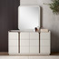 Nordic French Dressing Table with Mirror-furniture-bedroom-dressersandmirrors-image-2