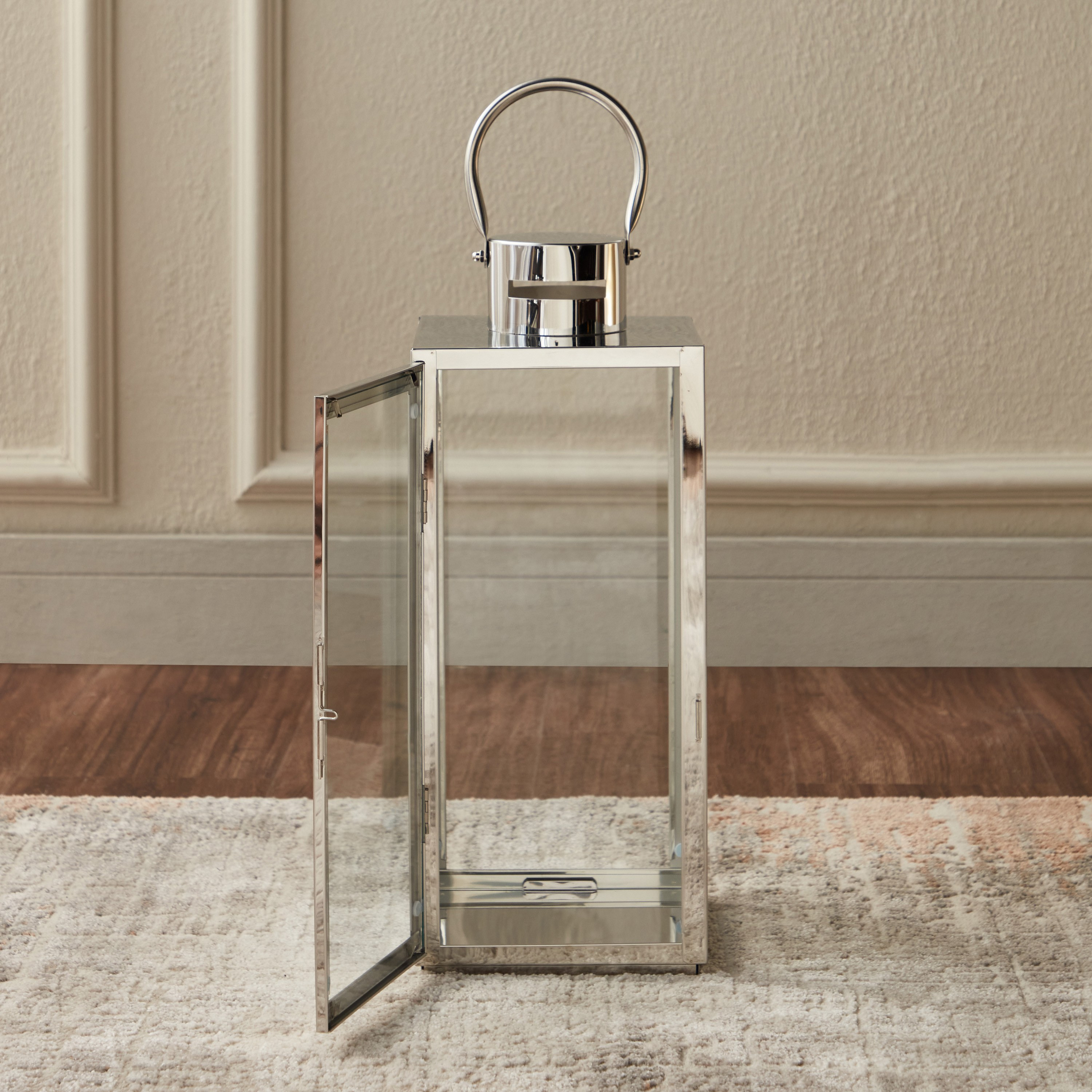 Charles Metal Lantern - 41 cm-household-decor-candleholdersandlanterns-image-2
