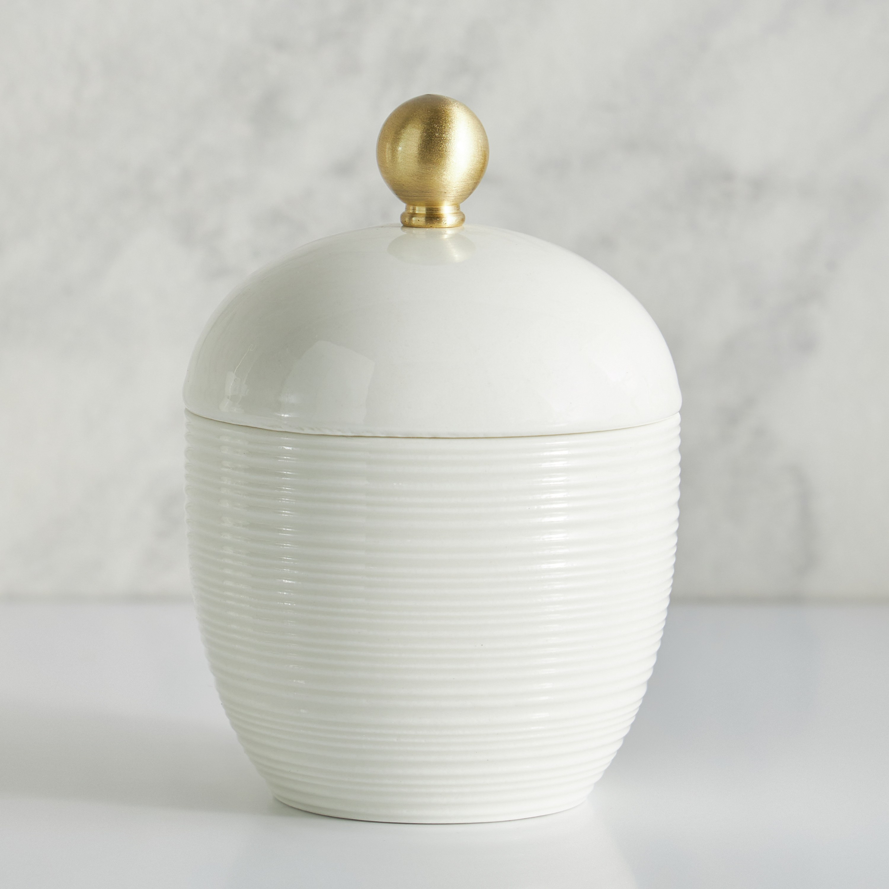 Amora Cotton Jar-household-bathandlaundry-bathaccessories-tissueboxesandcottonjars-image-1
