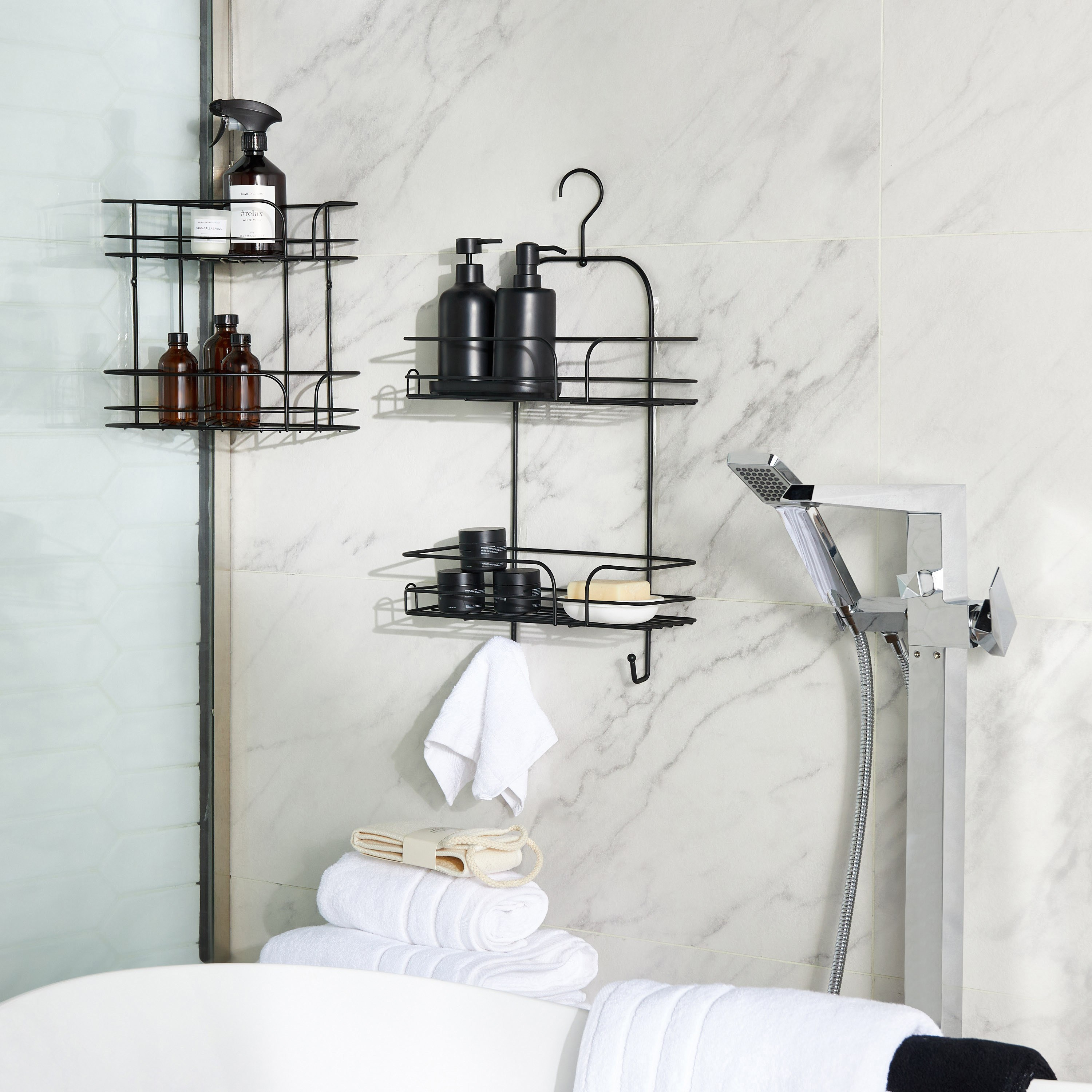 Atlantic 2-Tier Corner Shower Caddy-household-bathandlaundry-bathroomorganizing-showerfixturesandcaddies-image-3